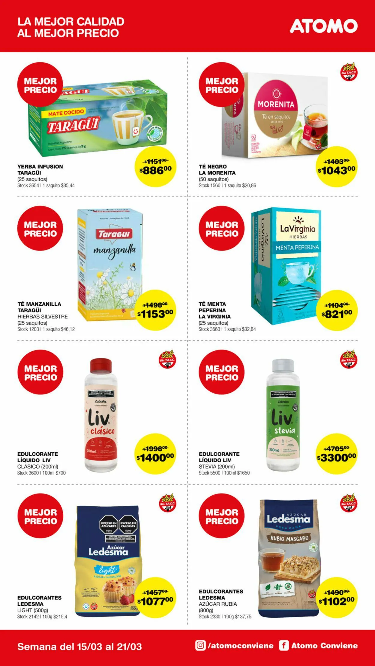 Ofertas de ATOMO Conviene 2 de marzo al 31 de marzo 2024 - Página 9 del catálogo