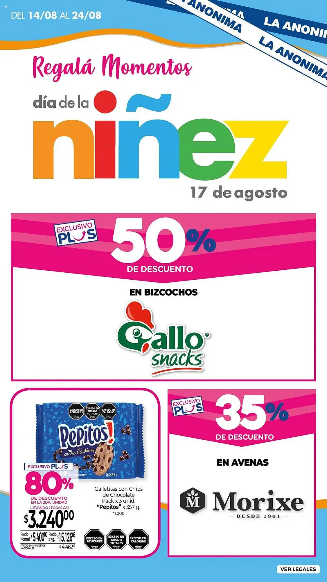 Ofertas de Catálogo La Anonima 14 de agosto al 25 de agosto 2025 - Página 2 del catálogo