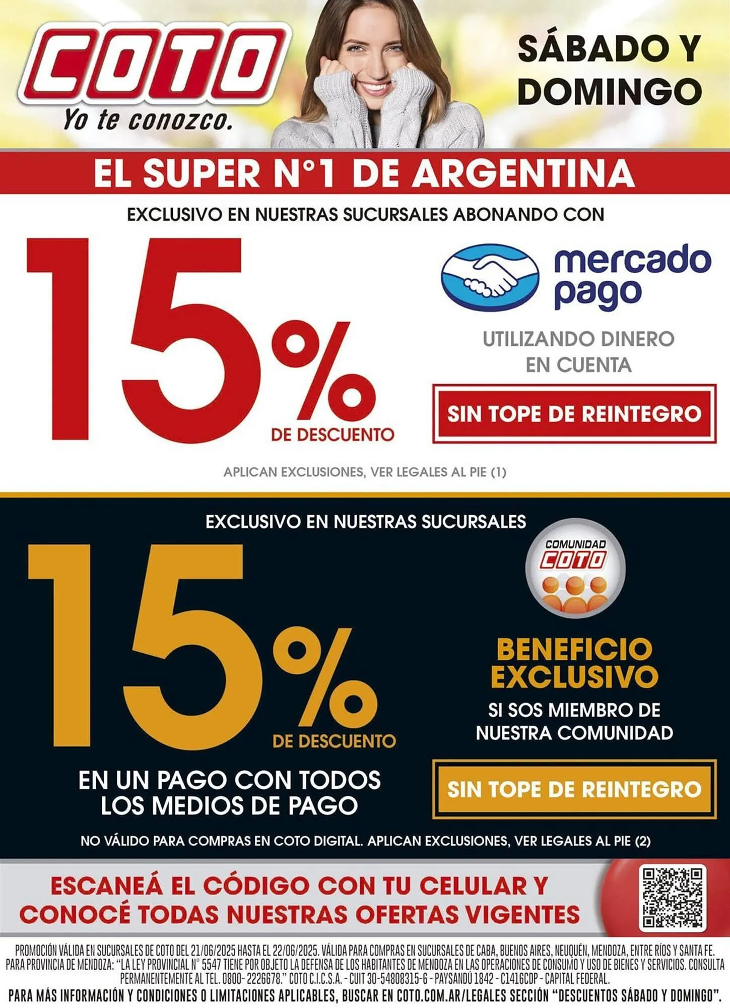 Ofertas de Catálogo Coto 21 de junio al 22 de junio 2025 - Página 1 del catálogo