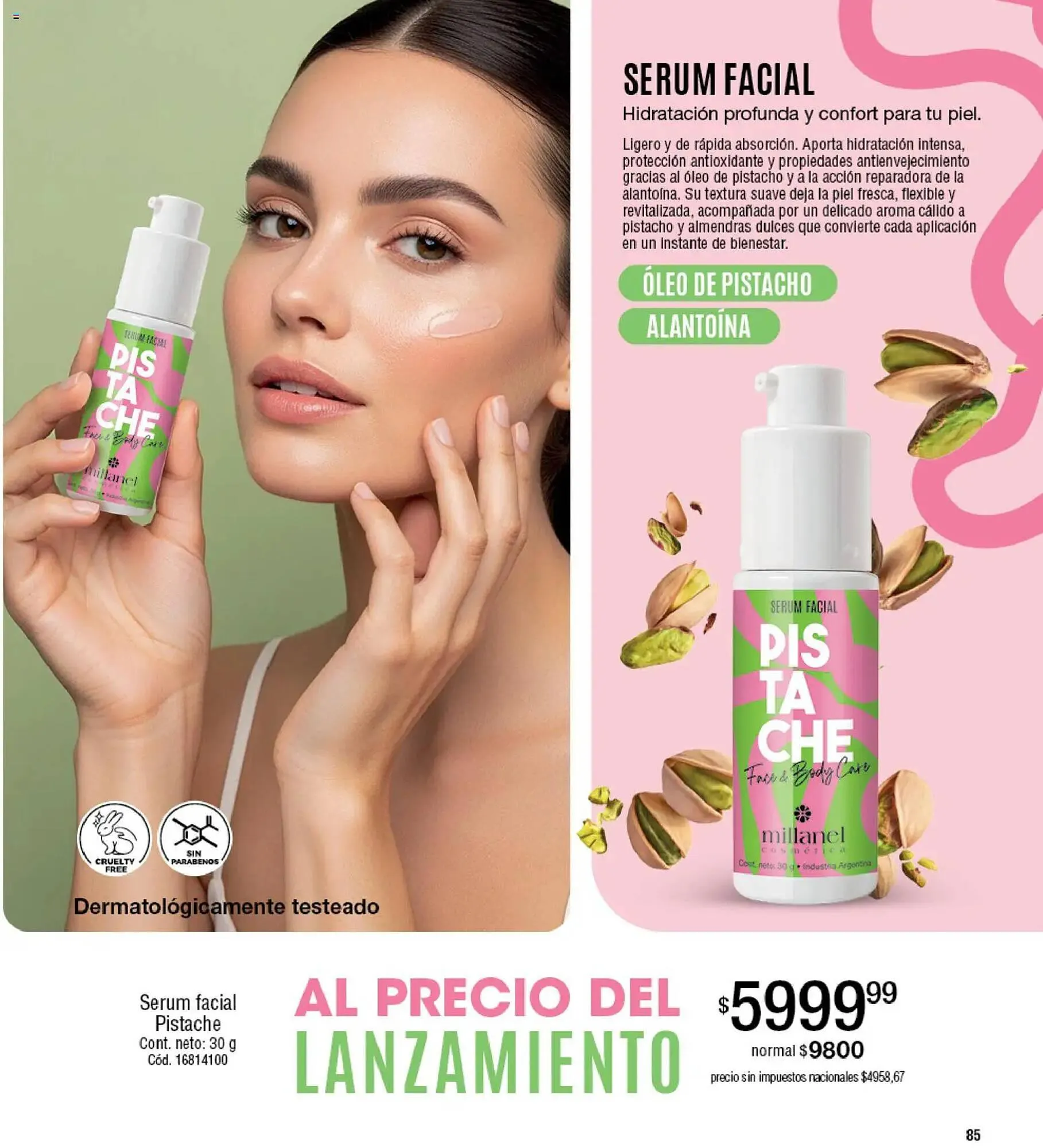 Ofertas de Catálogo Millanel Cosmética 30 de marzo al 27 de abril 2026 - Página 85 del catálogo