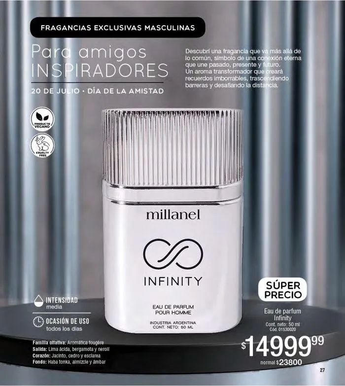 Ofertas de Catálogo Cosmeticos Millanel C8/24 5 de julio al 28 de julio 2024 - Página 27 del catálogo