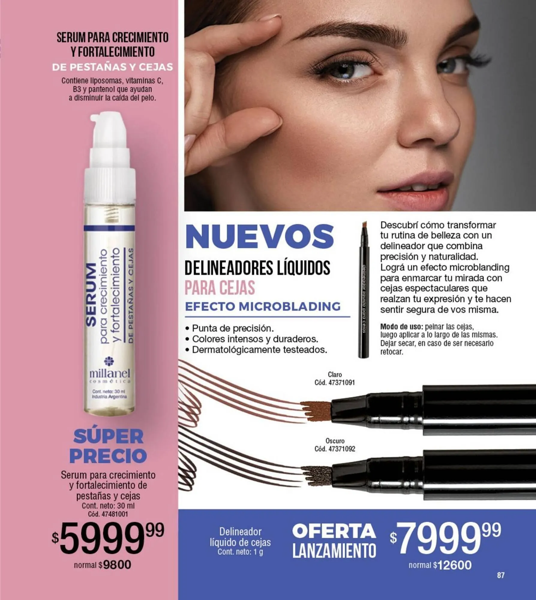Ofertas de Catálogo Millanel Cosmética 3 de marzo al 30 de marzo 2025 - Página 87 del catálogo