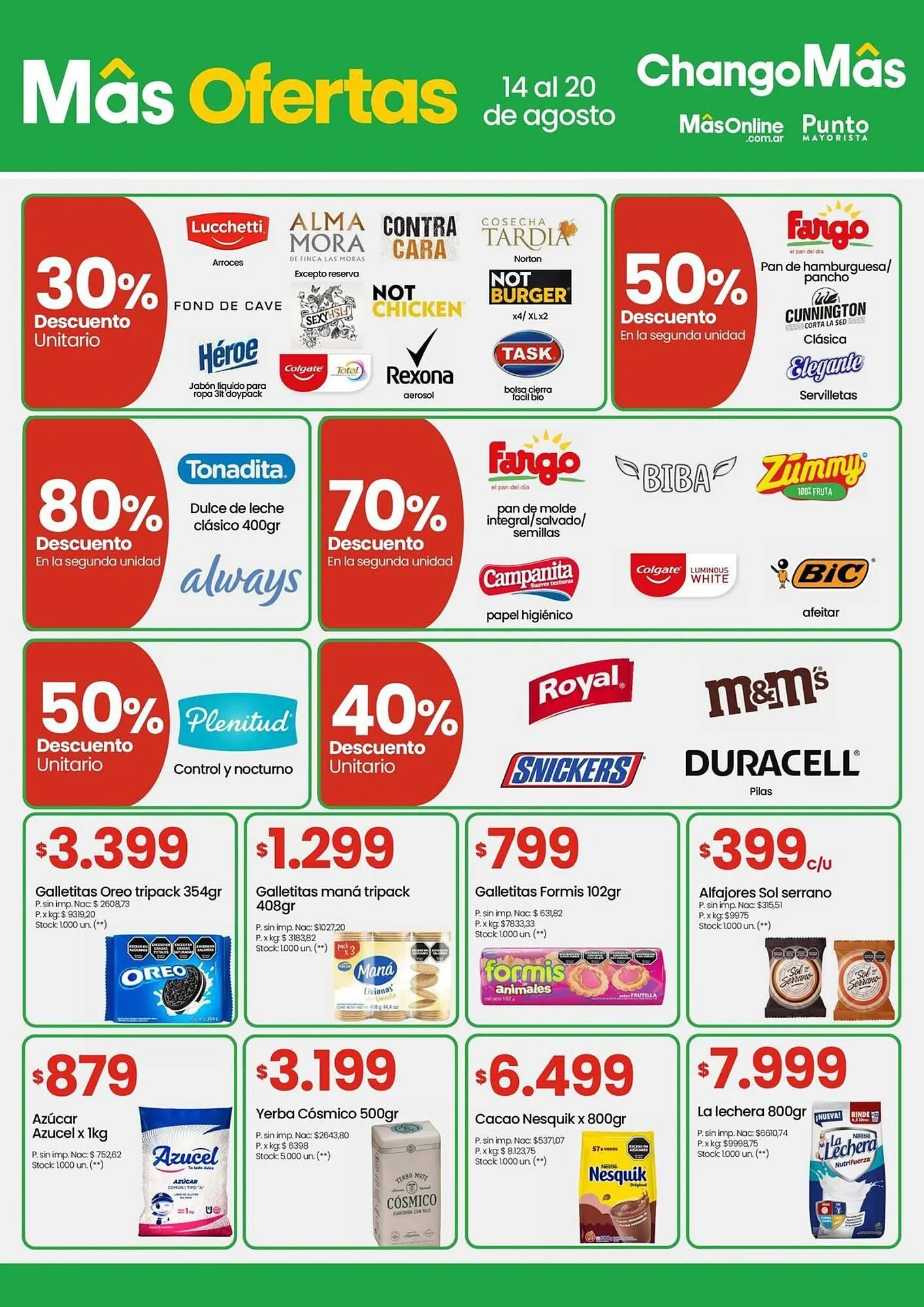 Ofertas de Catálogo Changomas 14 de agosto al 20 de agosto 2025 - Página 3 del catálogo