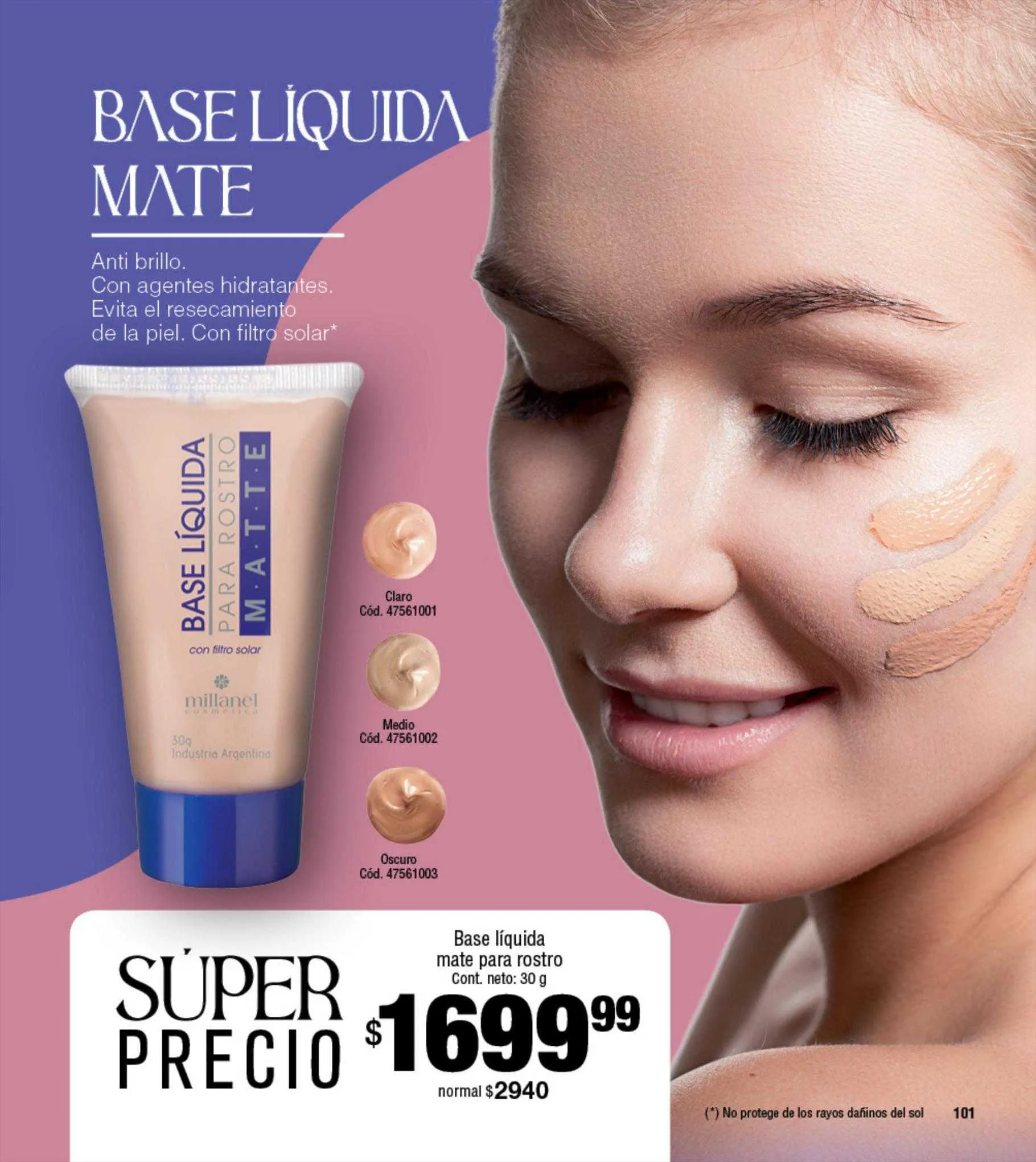 Ofertas de Catálogo Millanel Cosmética 21 de julio al 31 de julio 2023 - Página 101 del catálogo