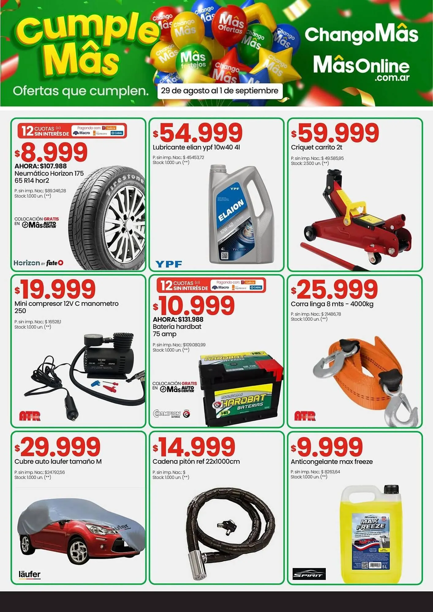 Ofertas de Catálogo Changomas 29 de agosto al 1 de septiembre 2025 - Página 7 del catálogo