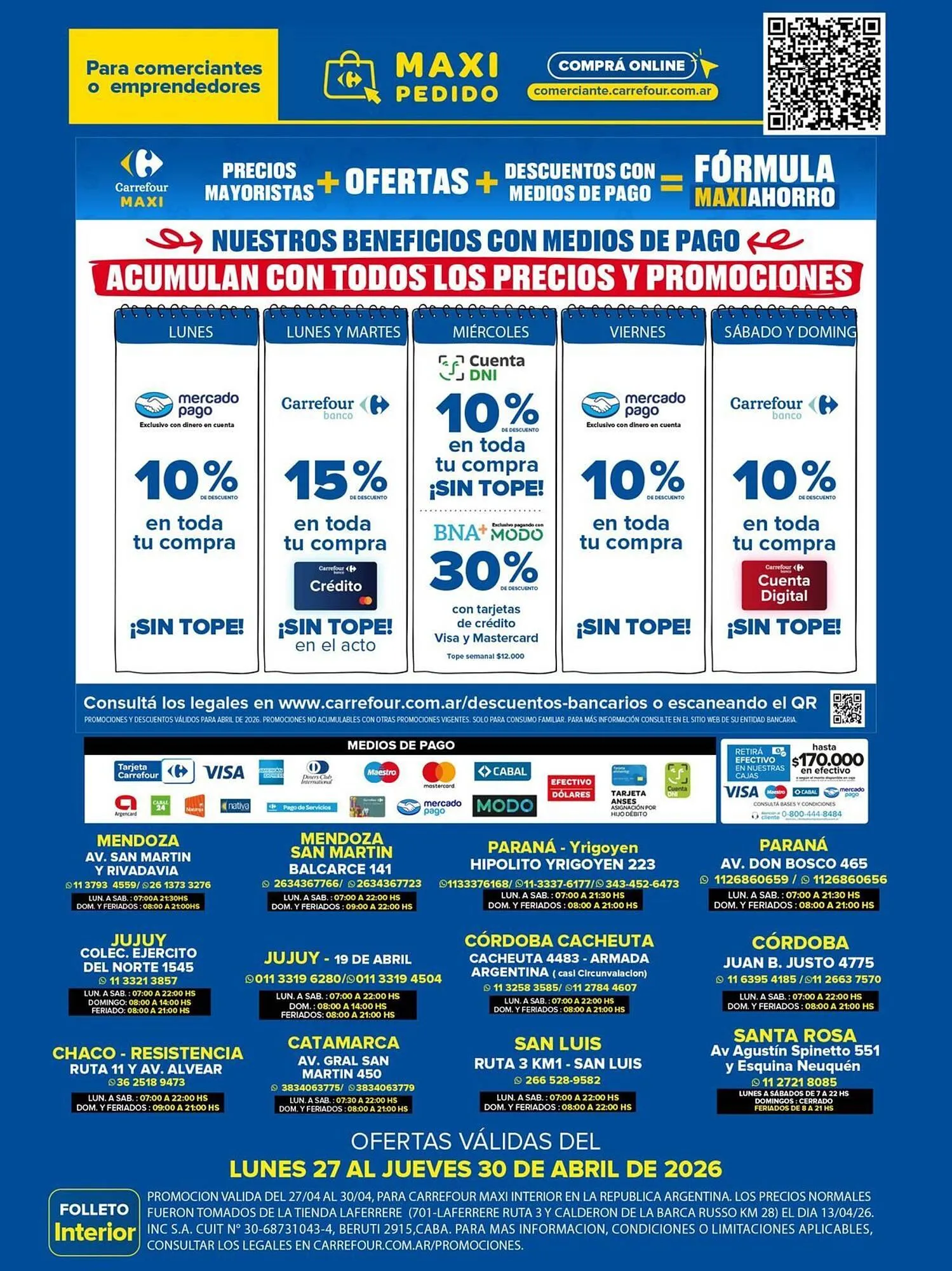 Ofertas de Folleto Carrefour Maxi 27 de abril al 1 de mayo 2026 - Página 28 del catálogo