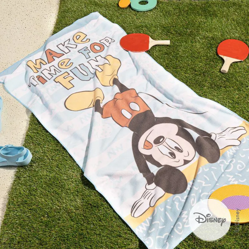 Toallón Playero Make Time Mickey