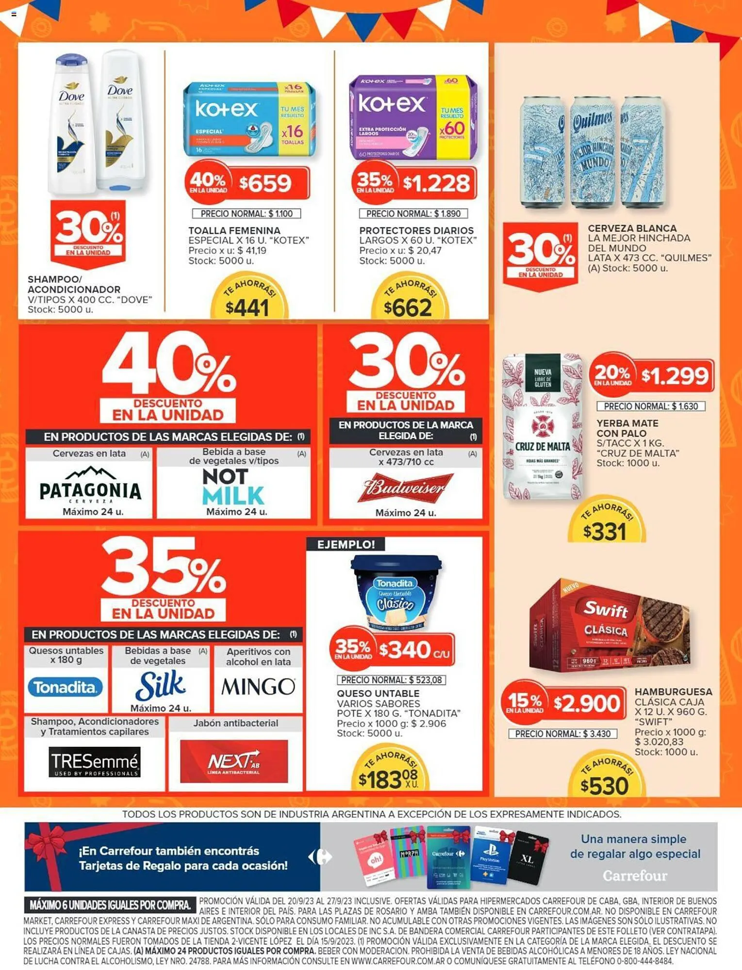 Ofertas de Catálogo Carrefour 20 de septiembre al 27 de septiembre 2023 - Página 7 del catálogo