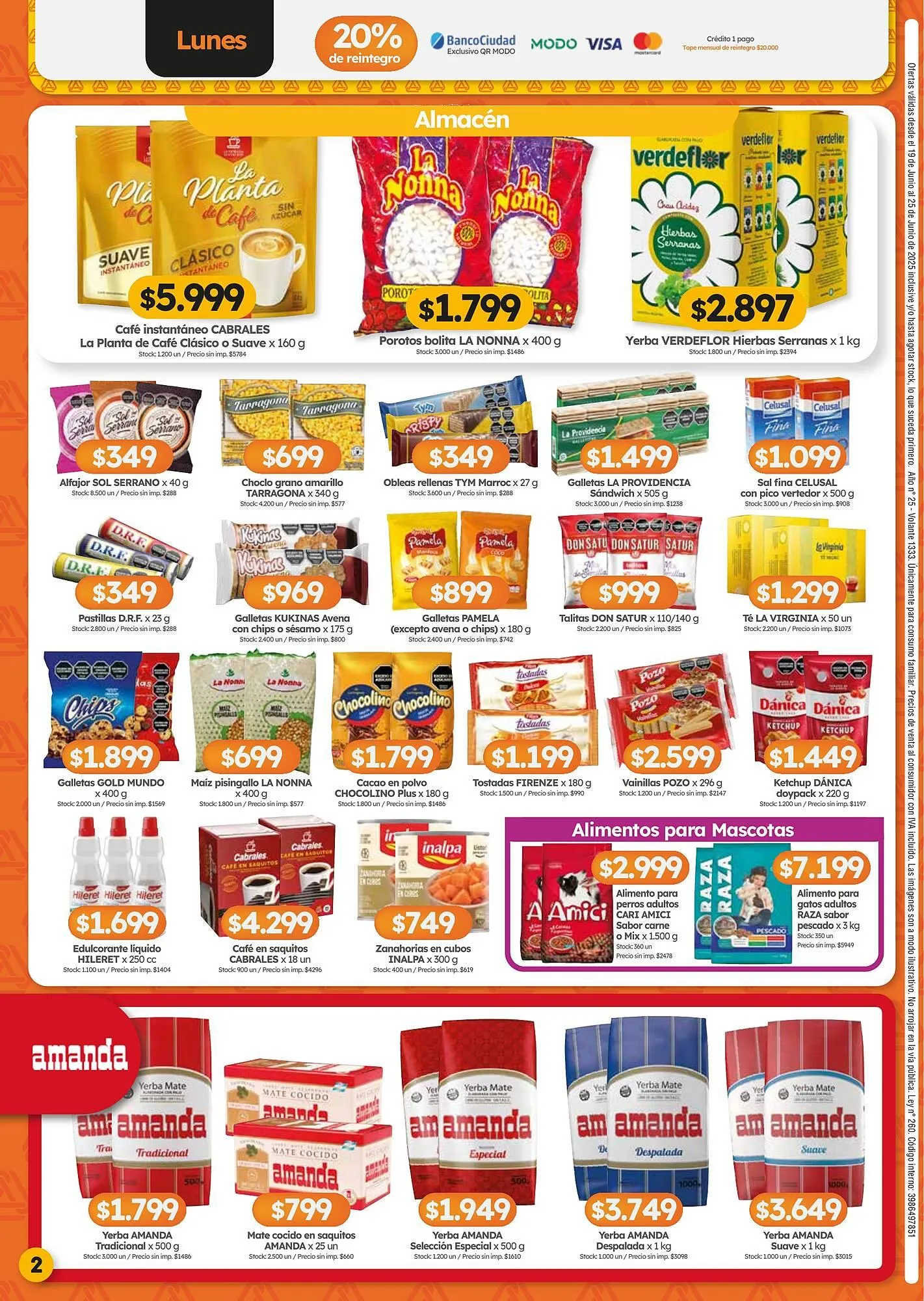 Ofertas de Catálogo Cordiez 19 de junio al 25 de junio 2025 - Página 2 del catálogo