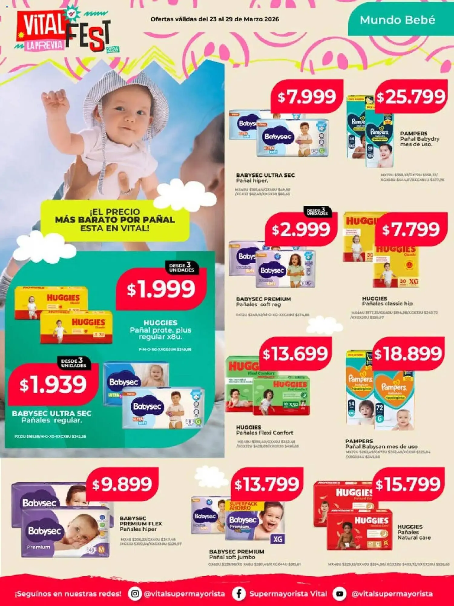 Ofertas de Catálogo Supermayorista Vital 23 de marzo al 29 de marzo 2026 - Página 7 del catálogo