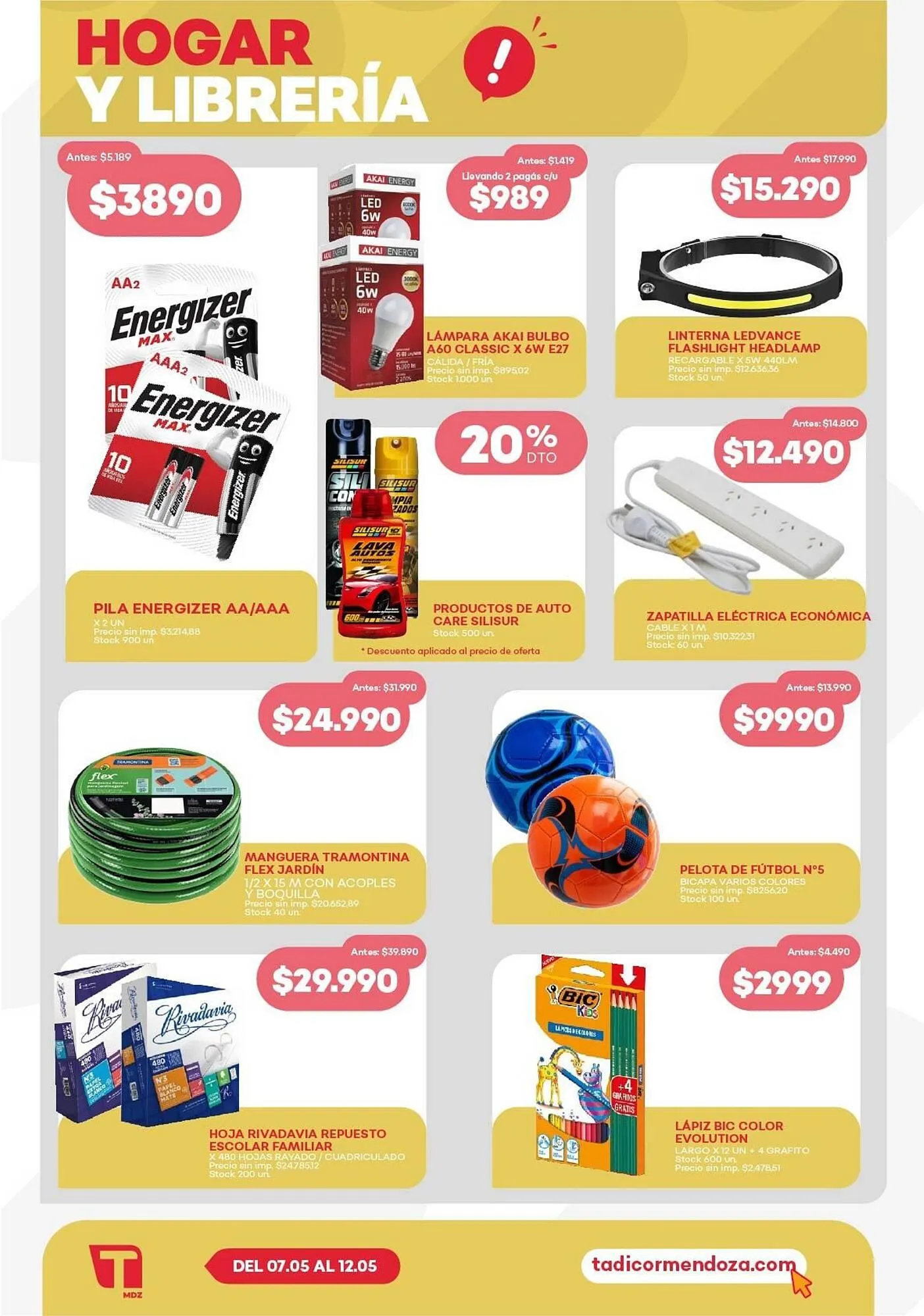 Ofertas de Catálogo Supermercados Tadicor 6 de mayo al 12 de mayo 2026 - Página 7 del catálogo