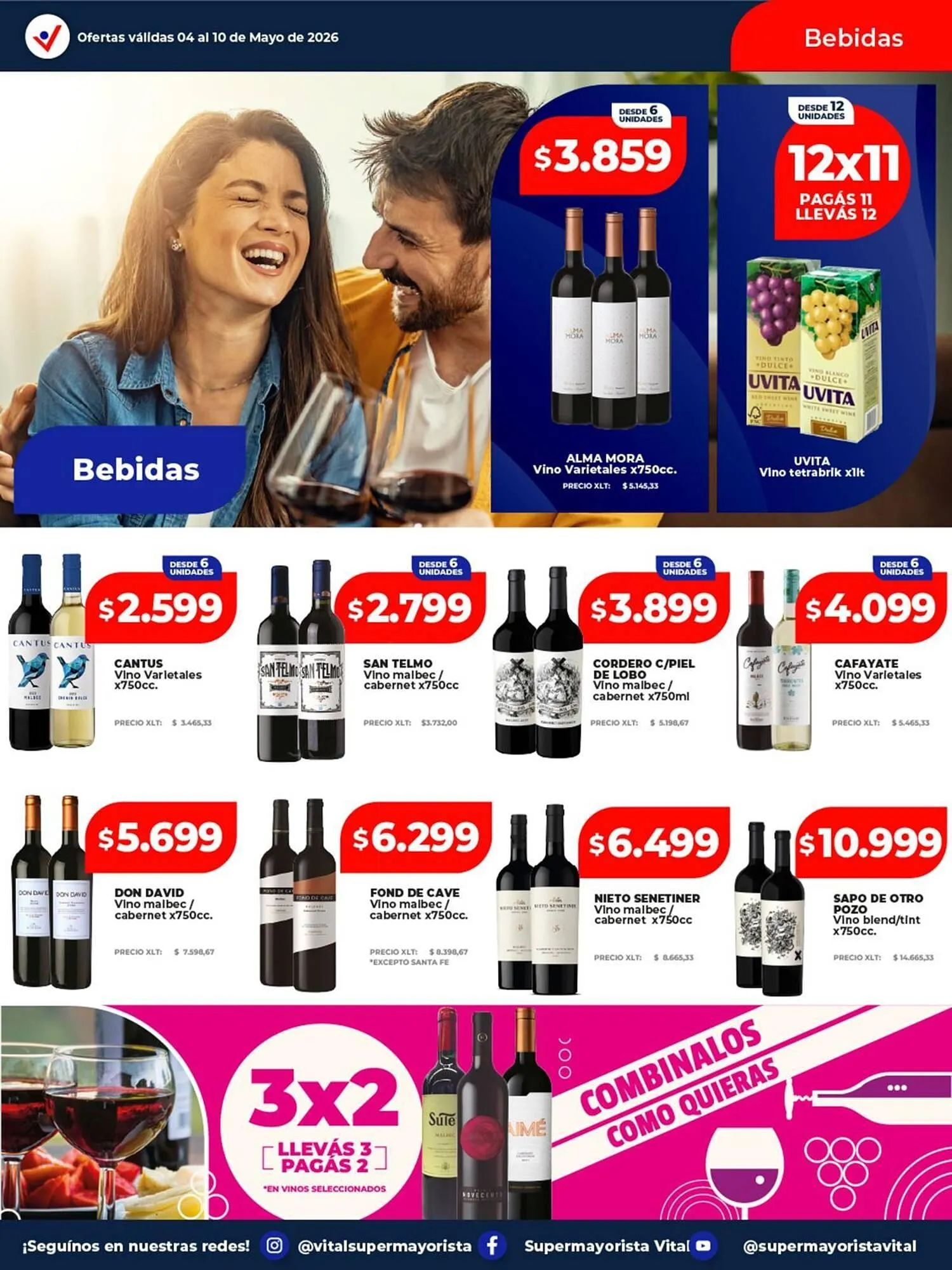 Ofertas de Catálogo Supermayorista Vital 4 de mayo al 10 de mayo 2026 - Página 21 del catálogo