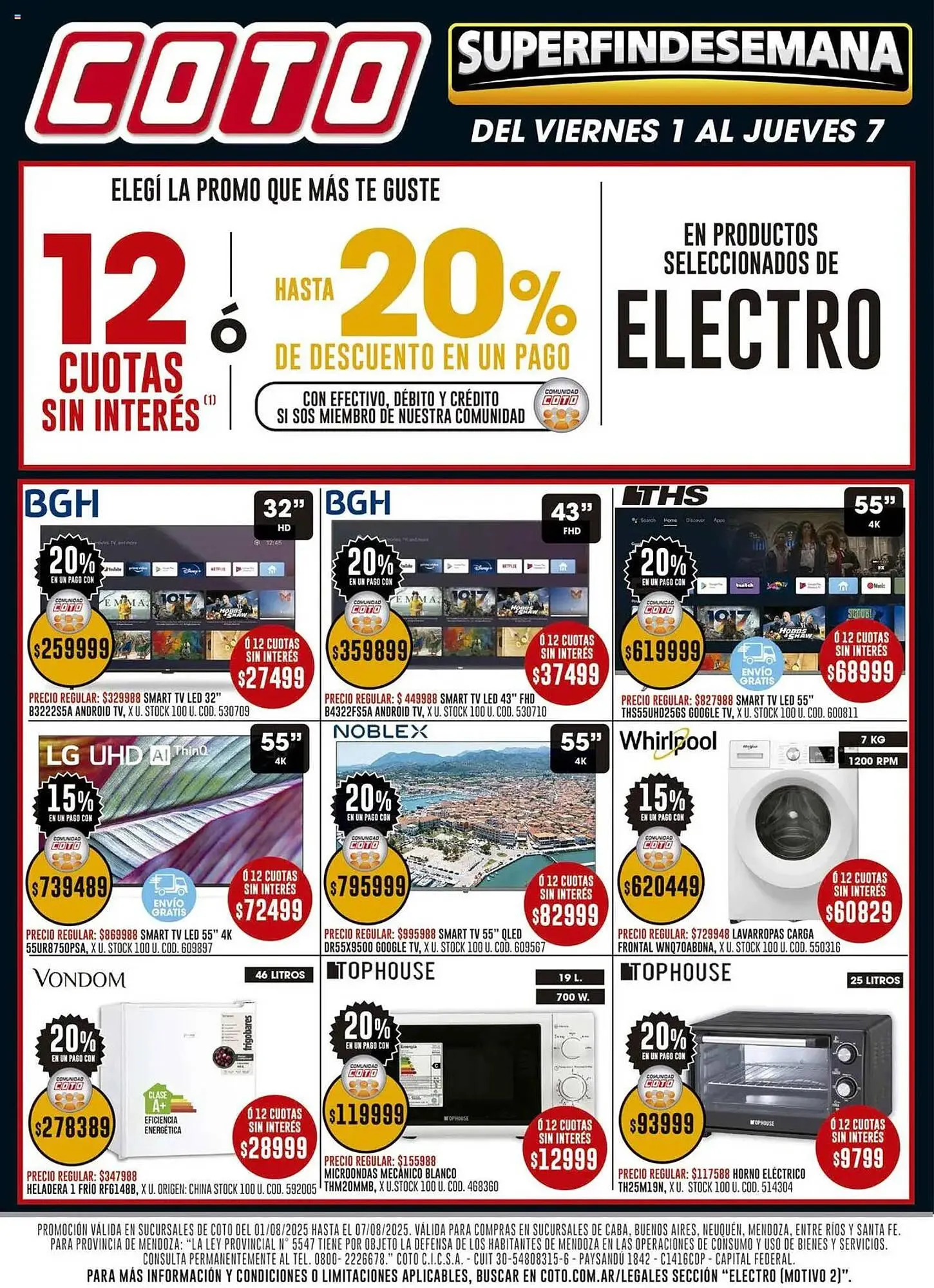 Ofertas de Catálogo Coto 1 de agosto al 7 de agosto 2025 - Página 2 del catálogo