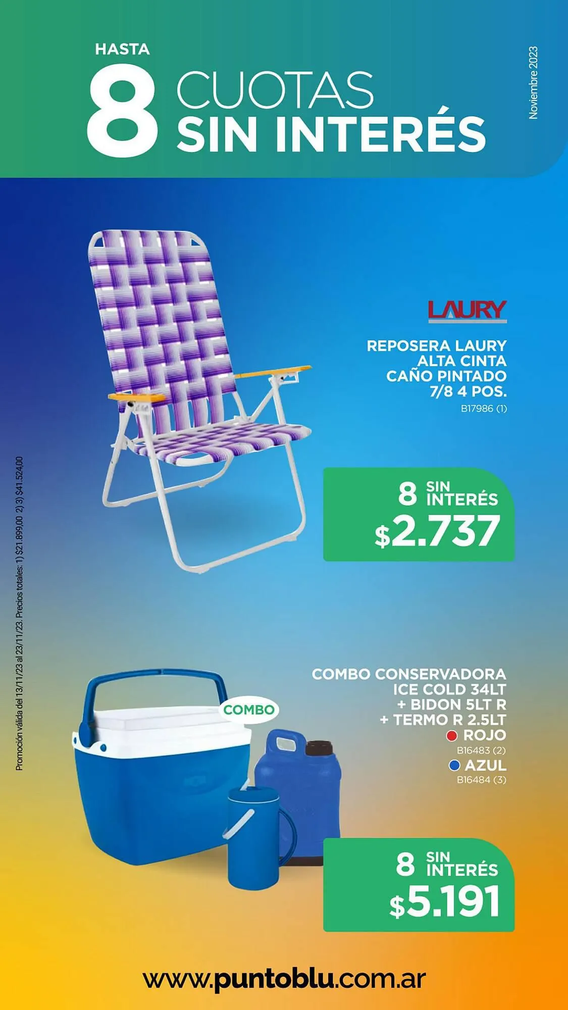 Ofertas de Catálogo Punto Blu 17 de noviembre al 23 de noviembre 2023 - Página 6 del catálogo