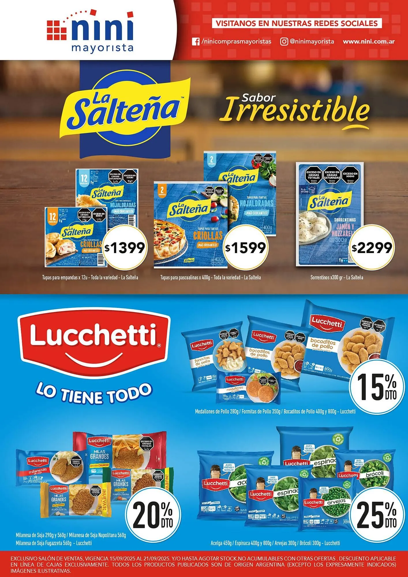 Ofertas de Catálogo Nini Mayorista 19 de septiembre al 21 de septiembre 2025 - Página 4 del catálogo