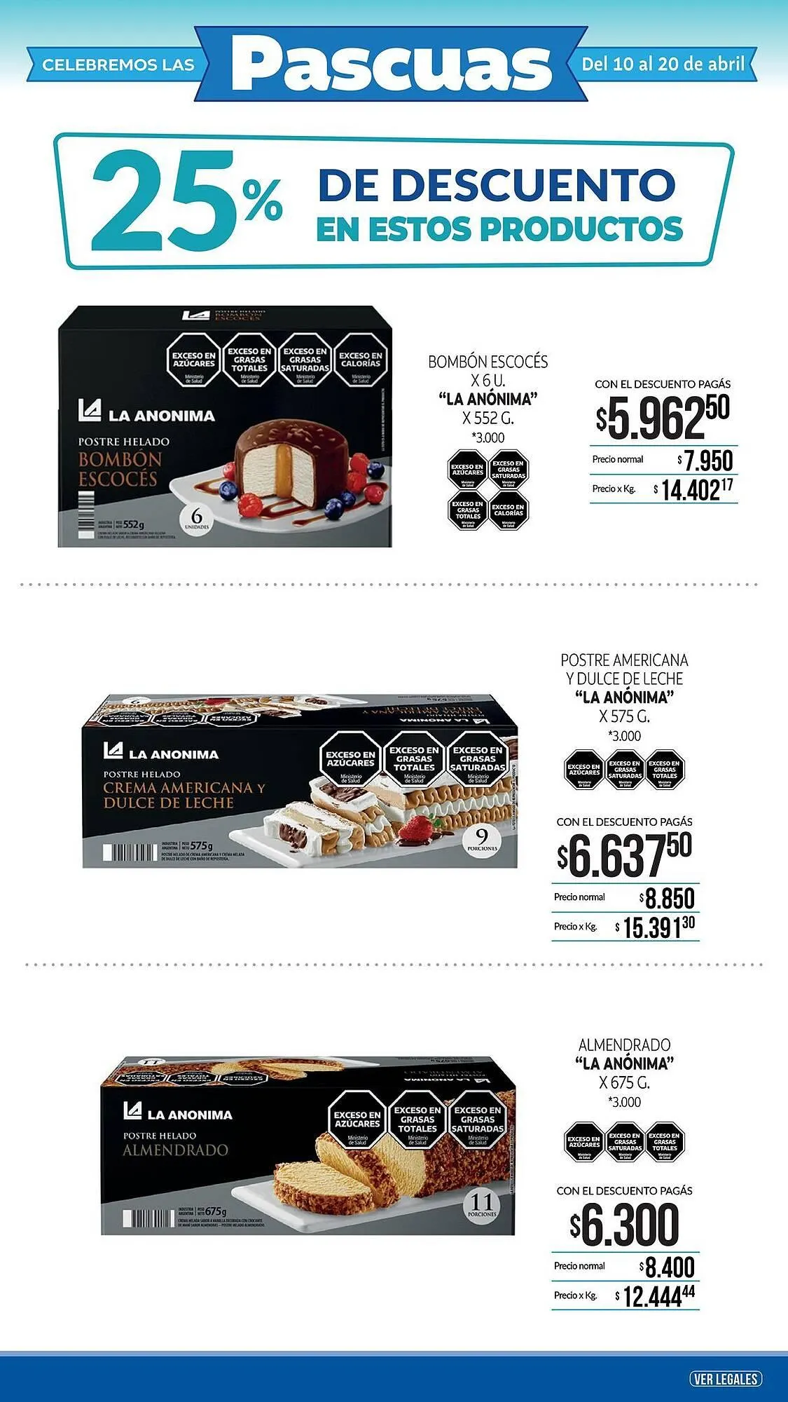 Ofertas de Catálogo La Anonima 11 de abril al 21 de abril 2025 - Página 13 del catálogo