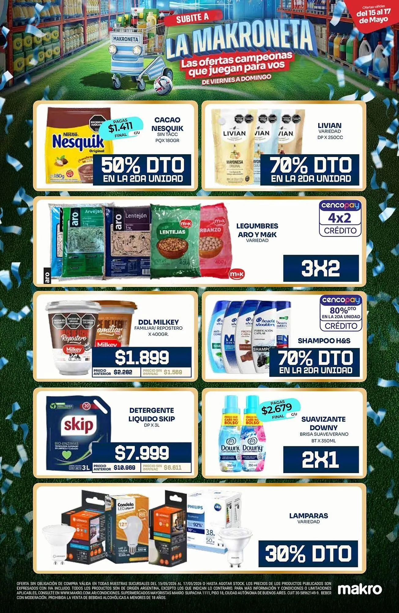 Ofertas de Catálogo Makro 15 de mayo al 17 de mayo 2026 - Página 2 del catálogo