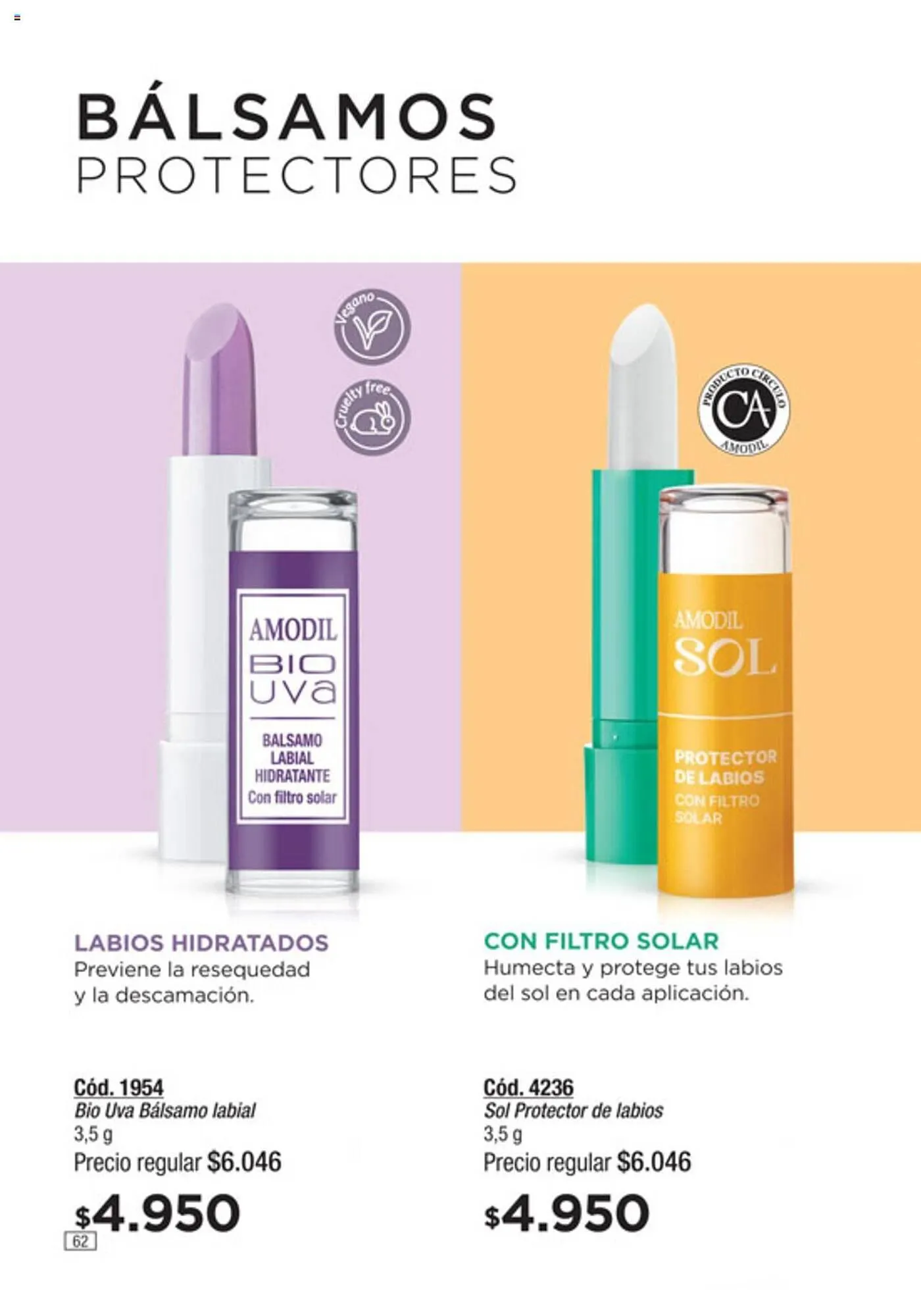 Ofertas de Catálogo Amodil 2 de octubre al 15 de octubre 2024 - Página 62 del catálogo