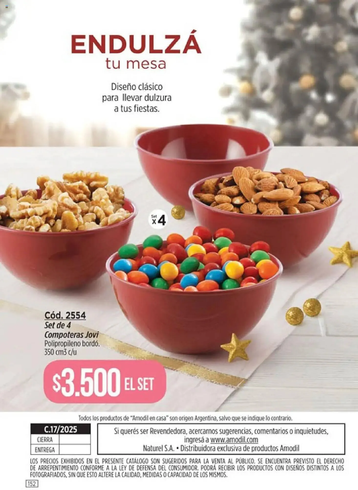 Ofertas de Catálogo Amodil 14 de octubre al 1 de diciembre 2025 - Página 152 del catálogo