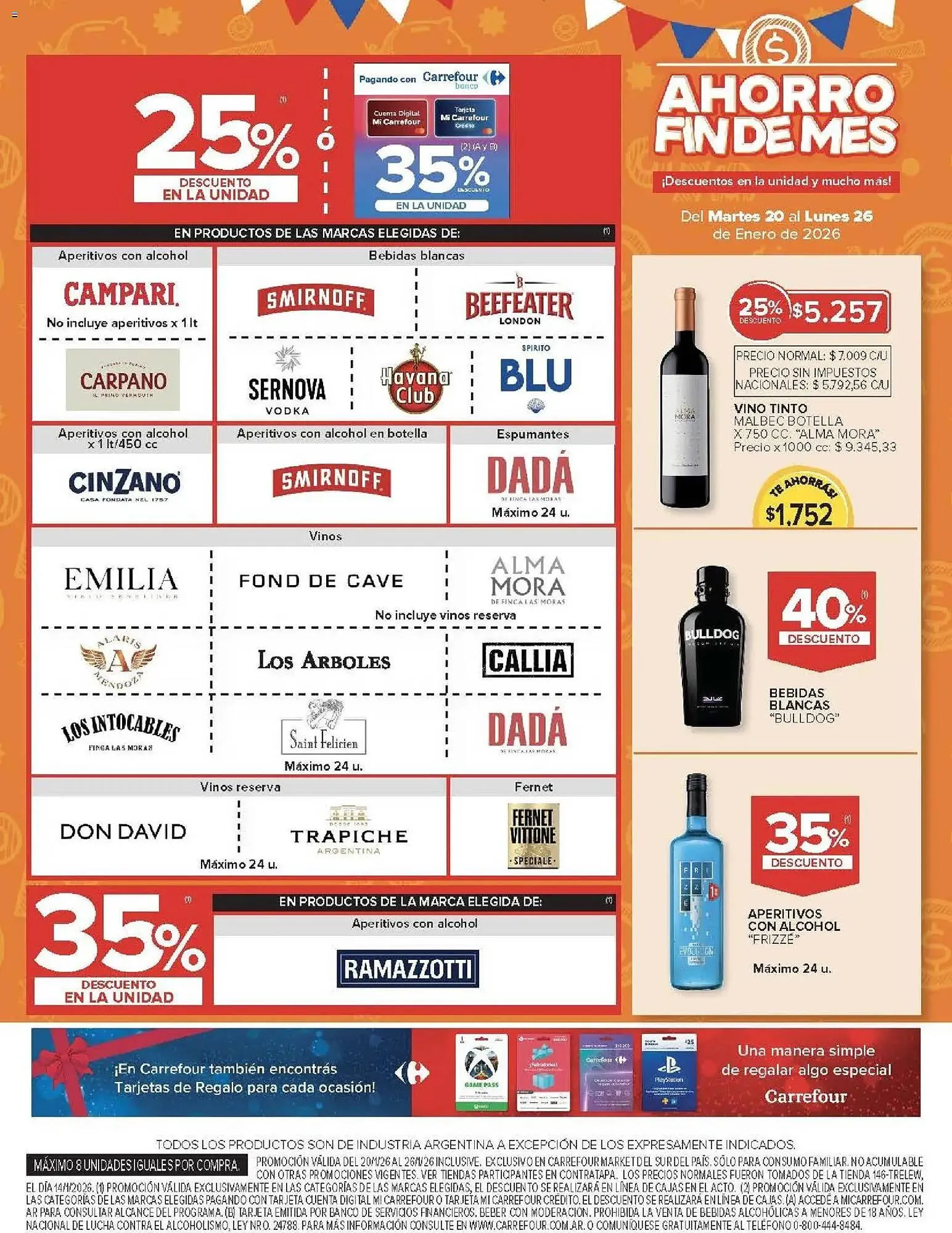Ofertas de Catálogo Carrefour 20 de enero al 26 de enero 2026 - Página 41 del catálogo