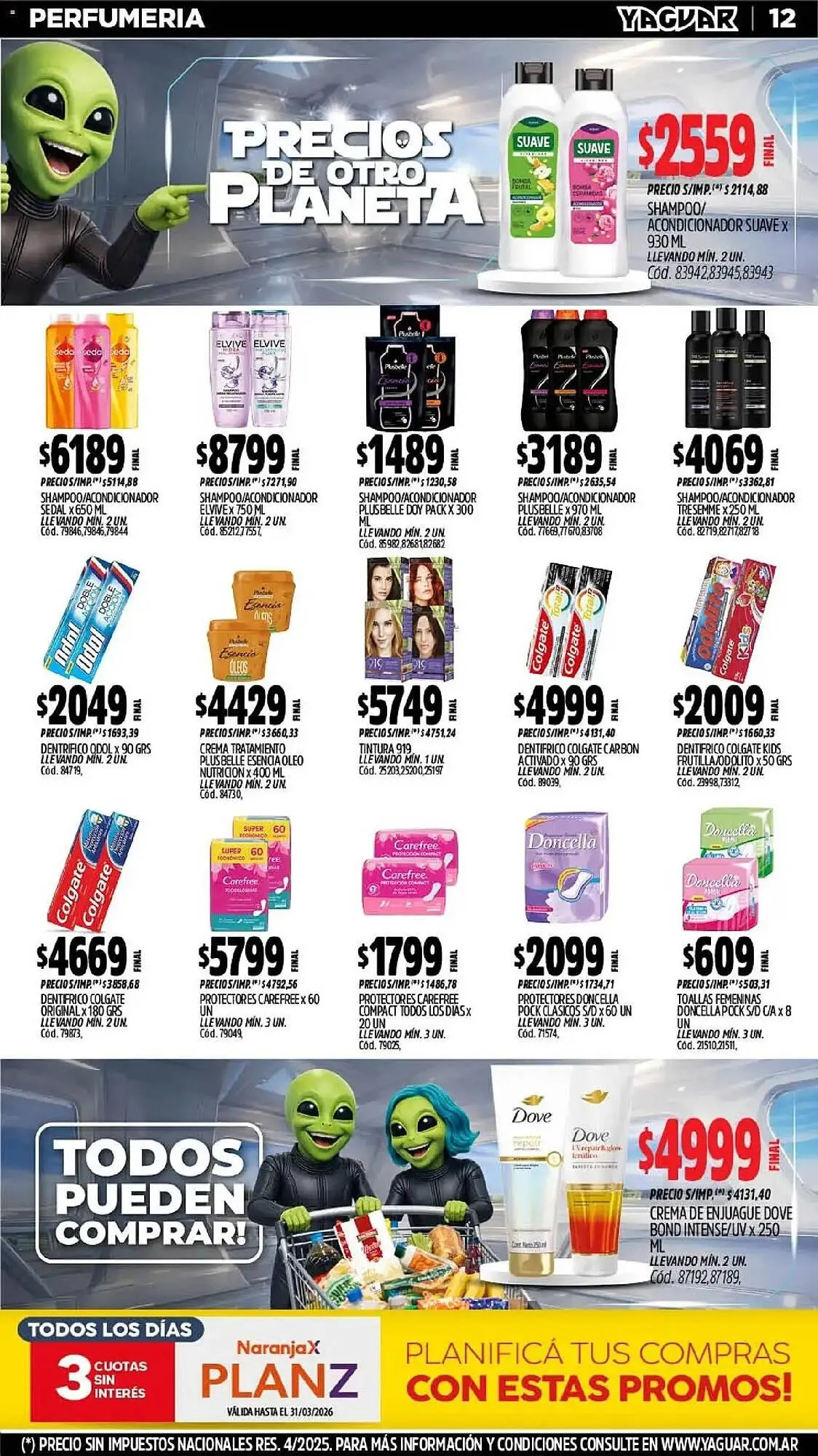 Ofertas de Catálogo Supermercados Yaguar 2 de marzo al 7 de marzo 2026 - Página 12 del catálogo