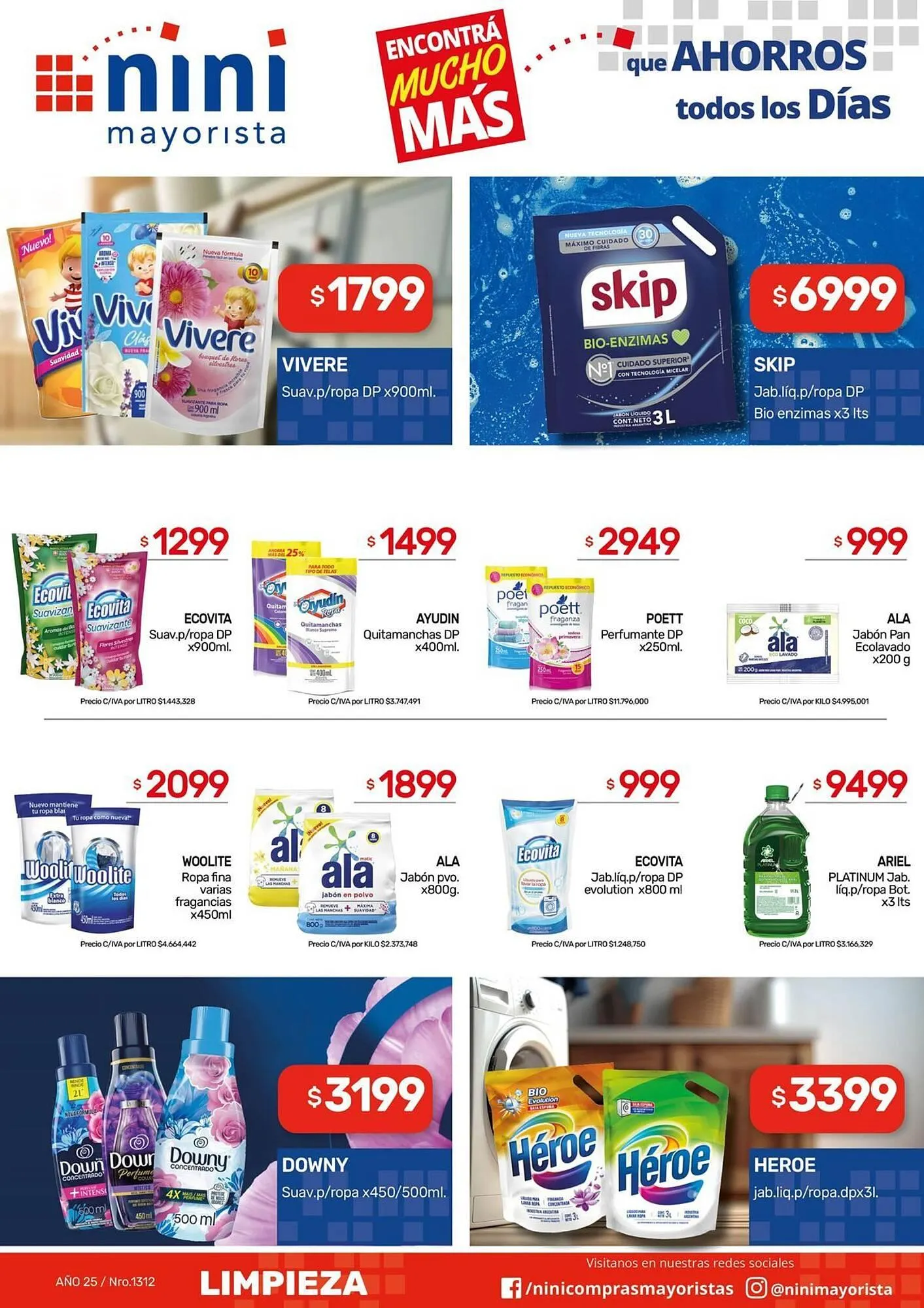 Ofertas de Catálogo Nini Mayorista 16 de junio al 22 de junio 2025 - Página 8 del catálogo