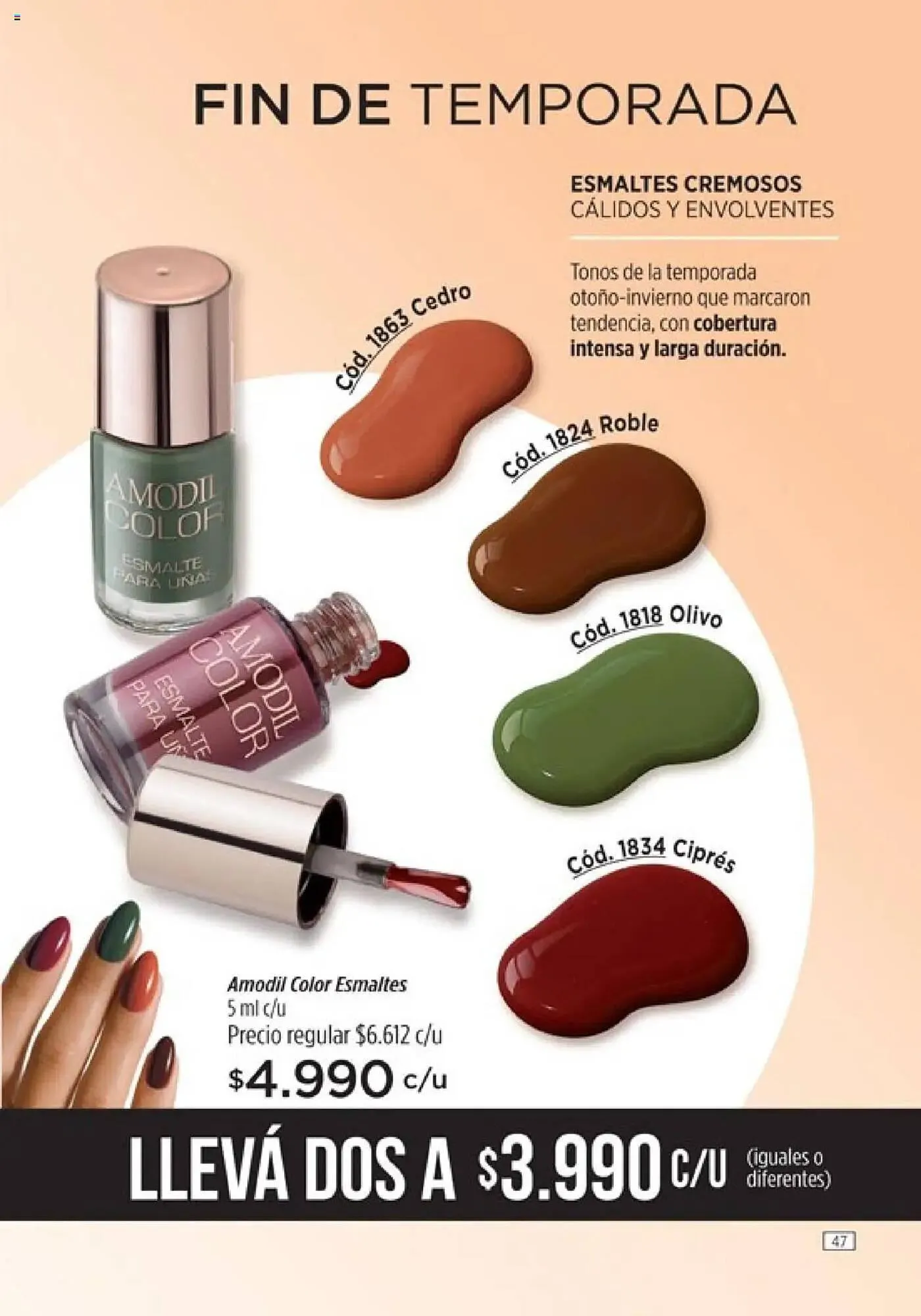 Ofertas de Catálogo Amodil 18 de julio al 31 de julio 2025 - Página 47 del catálogo