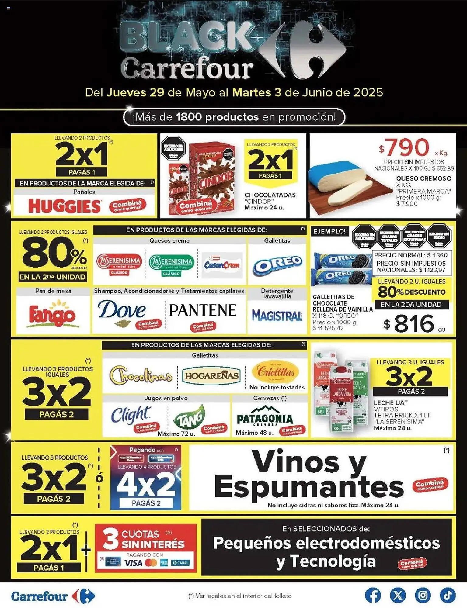 Ofertas de Catálogo Carrefour 29 de mayo al 3 de junio 2025 - Página 1 del catálogo