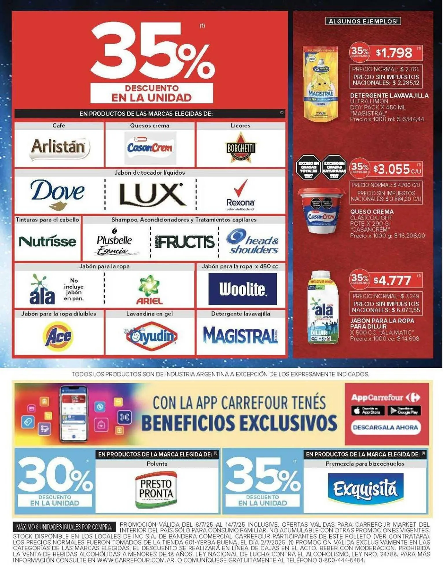 Ofertas de Catálogo Carrefour 8 de julio al 14 de julio 2025 - Página 39 del catálogo