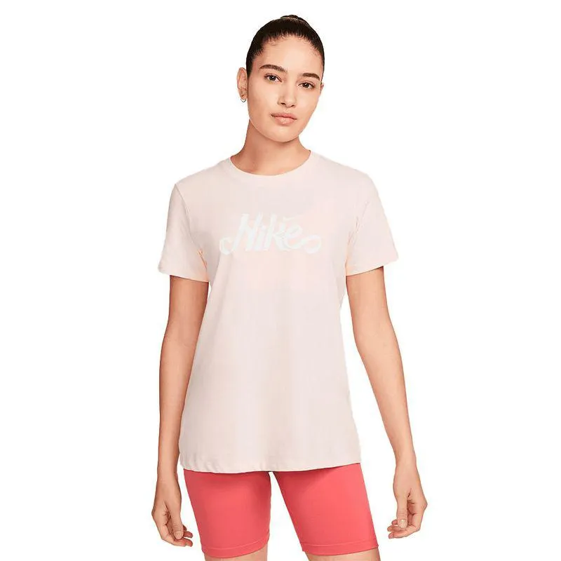 REMERA NIKE DFCT SCRIPT DE MUJER