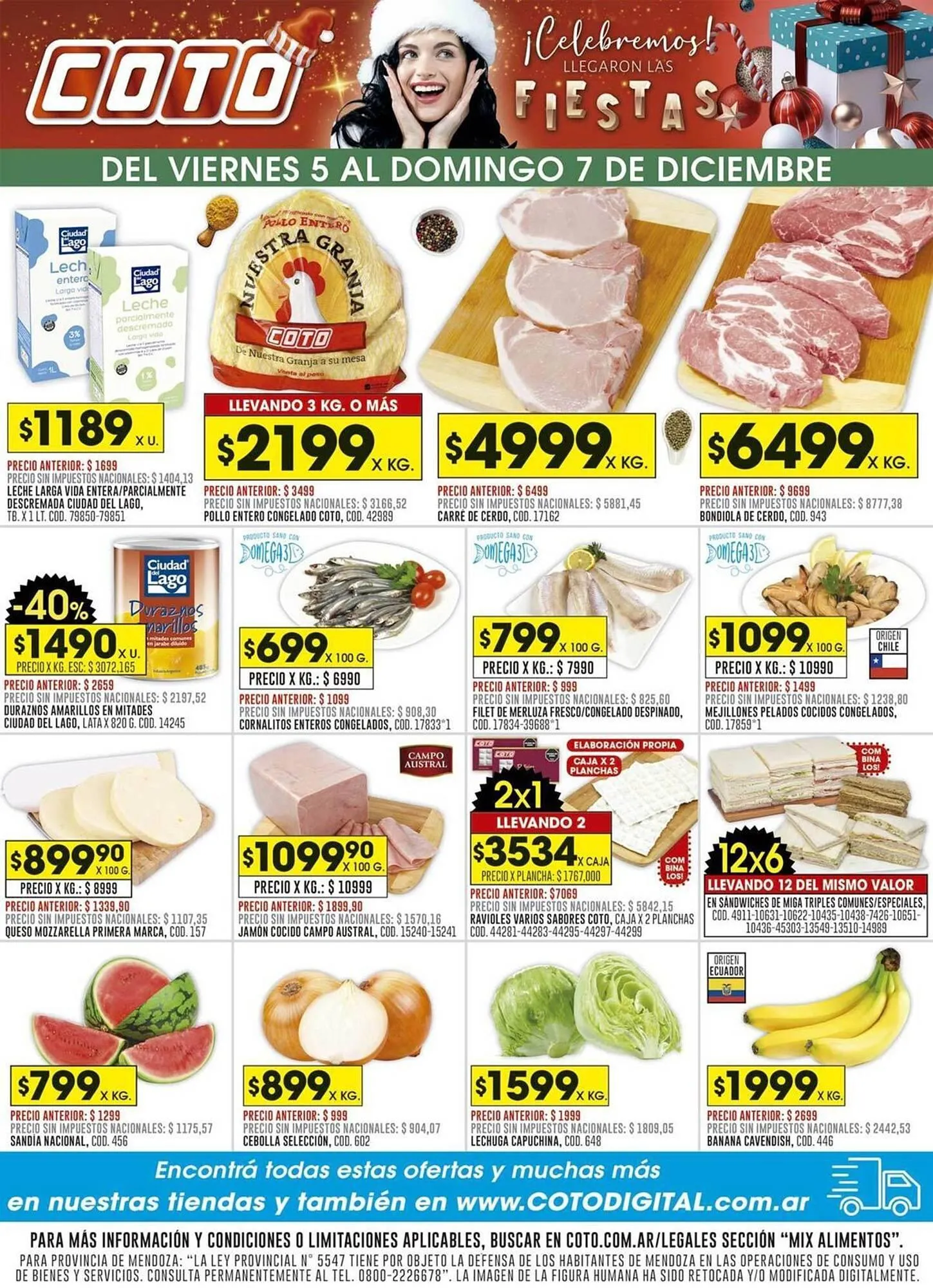 Ofertas de Catálogo Coto 5 de diciembre al 7 de diciembre 2025 - Página 1 del catálogo
