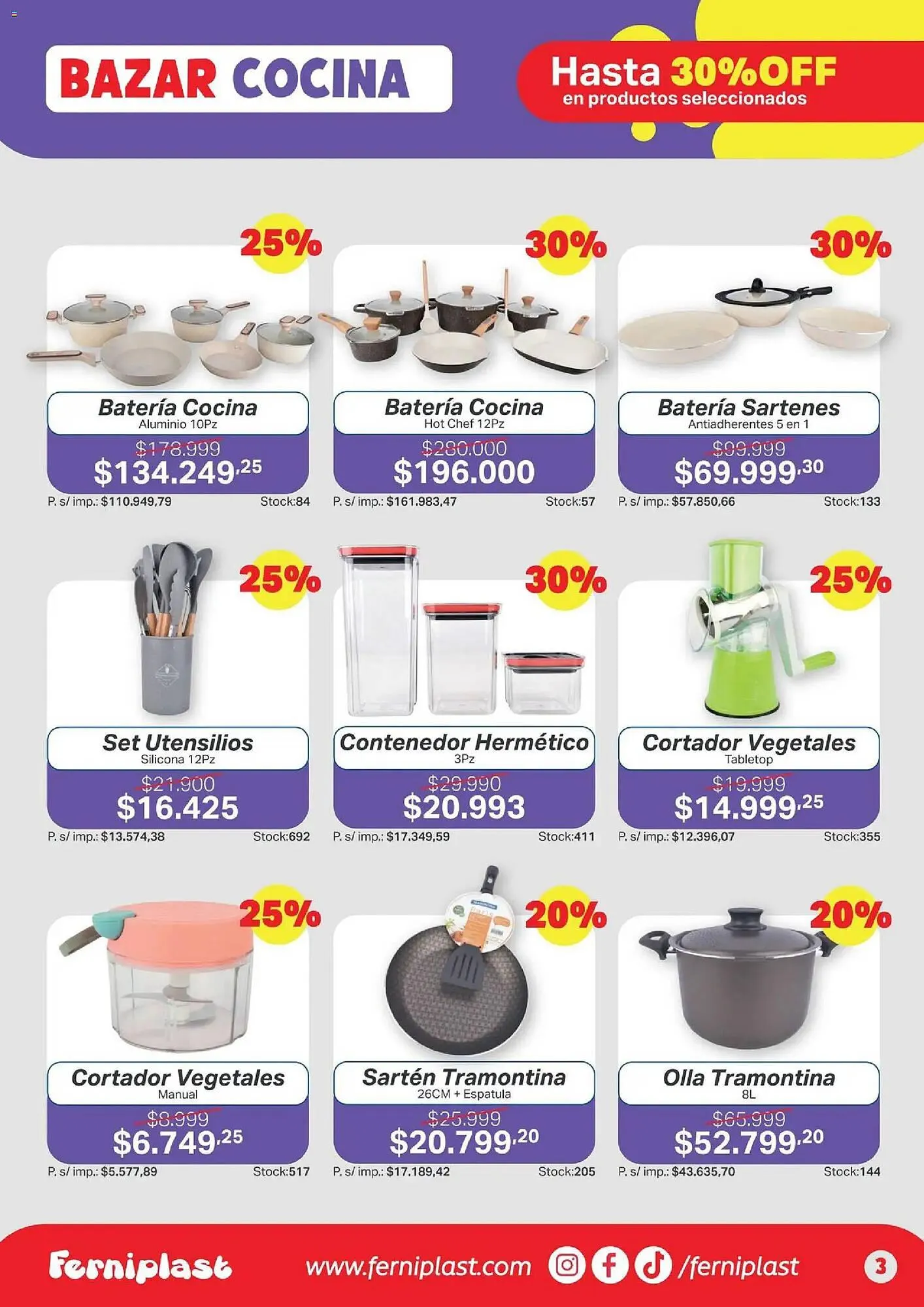 Ofertas de Catálogo Ferniplast 16 de abril al 6 de mayo 2026 - Página 3 del catálogo