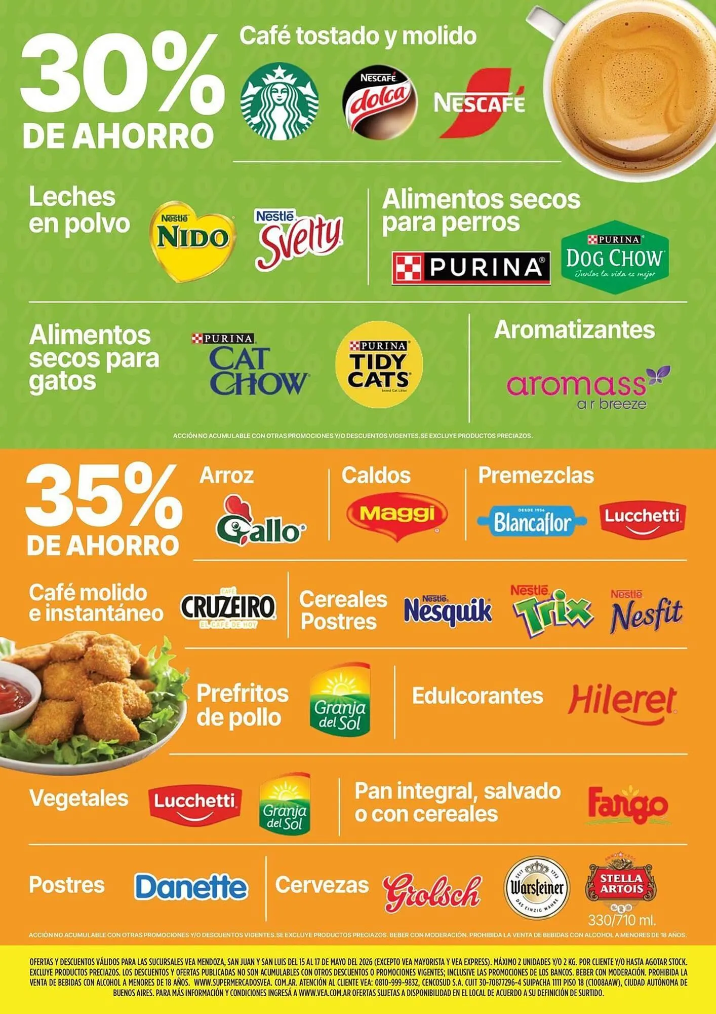 Ofertas de Catálogo Supermercados Vea 15 de mayo al 17 de mayo 2026 - Página 6 del catálogo