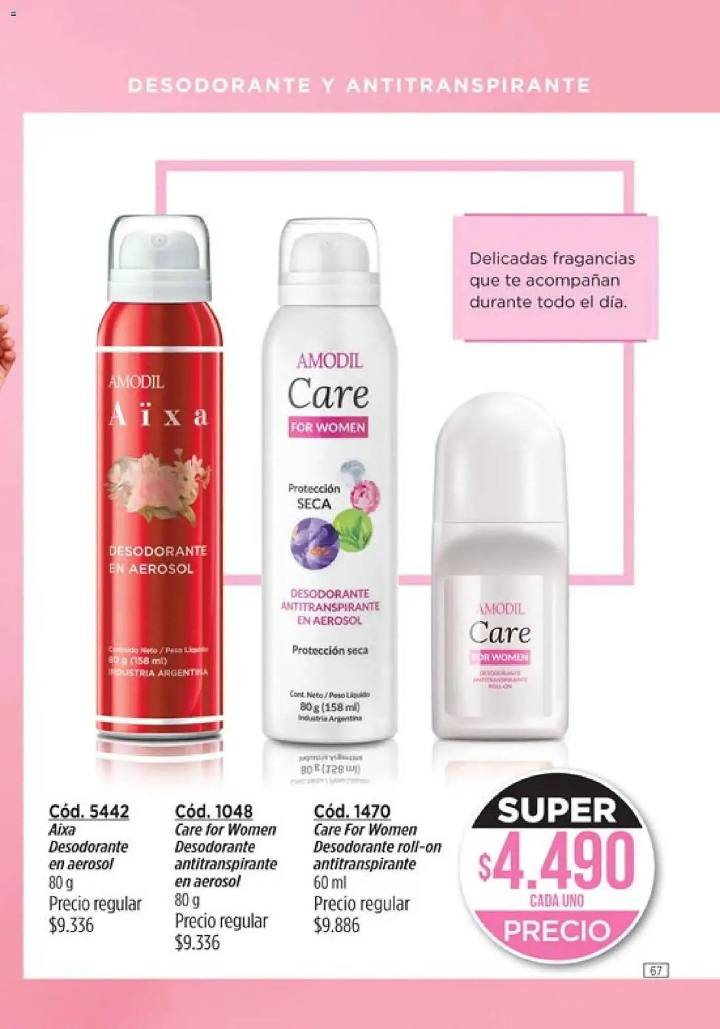 Ofertas de Catálogo Amodil 3 de mayo al 18 de mayo 2025 - Página 67 del catálogo