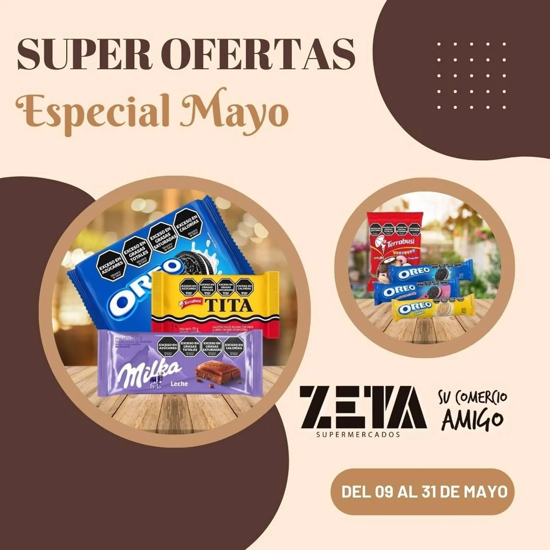 Ofertas de Catálogo Supermercados Zeta 8 de mayo al 31 de mayo 2025 - Página 1 del catálogo