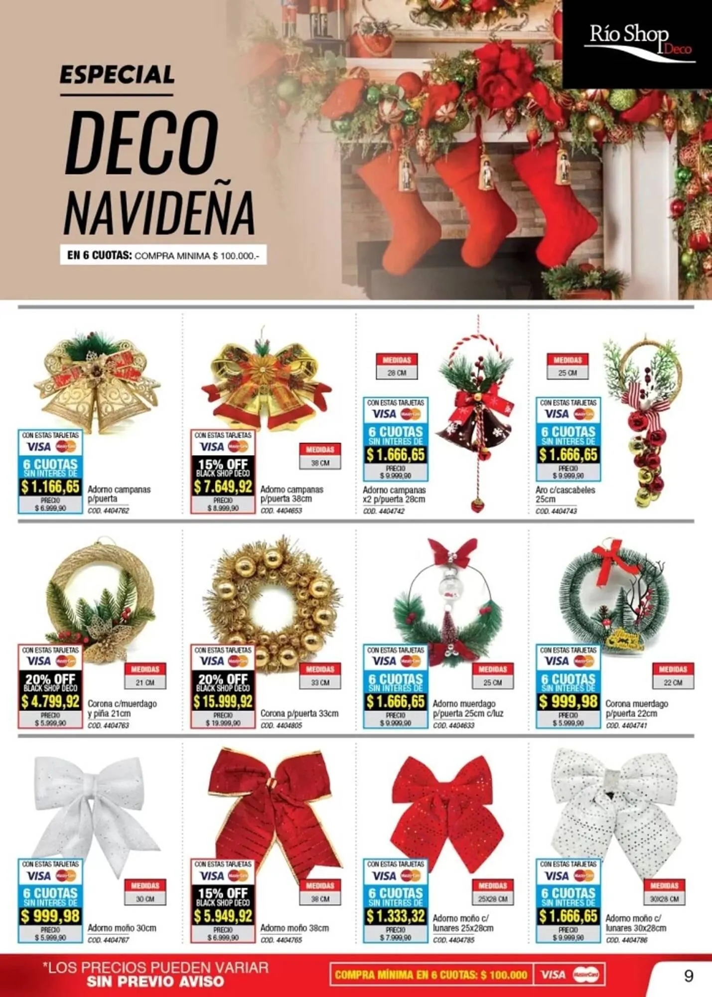 Ofertas de Catálogo Rio Shop Deco 1 de diciembre al 31 de diciembre 2025 - Página 9 del catálogo