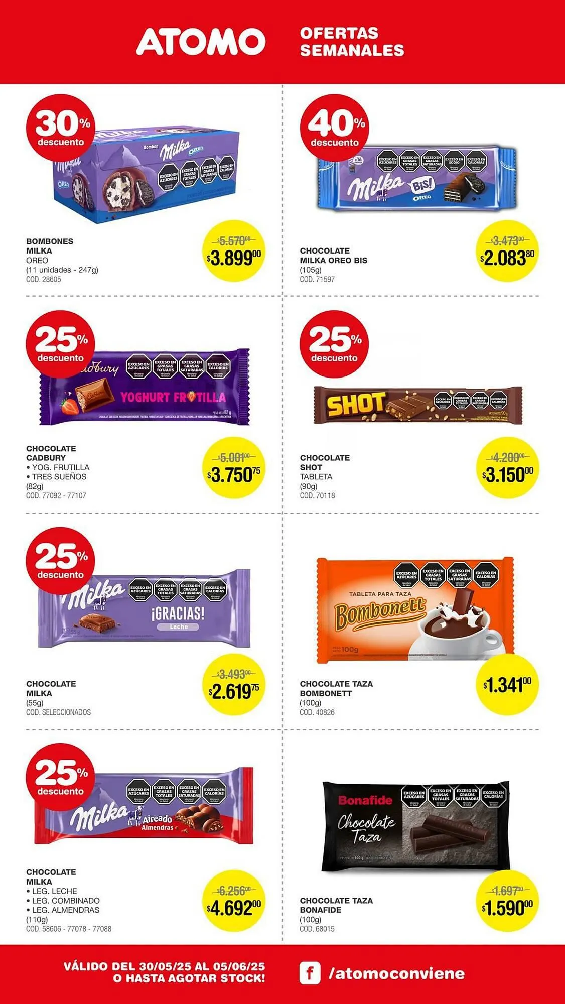 Ofertas de Catálogo Atomo Conviene 30 de mayo al 5 de junio 2025 - Página 6 del catálogo