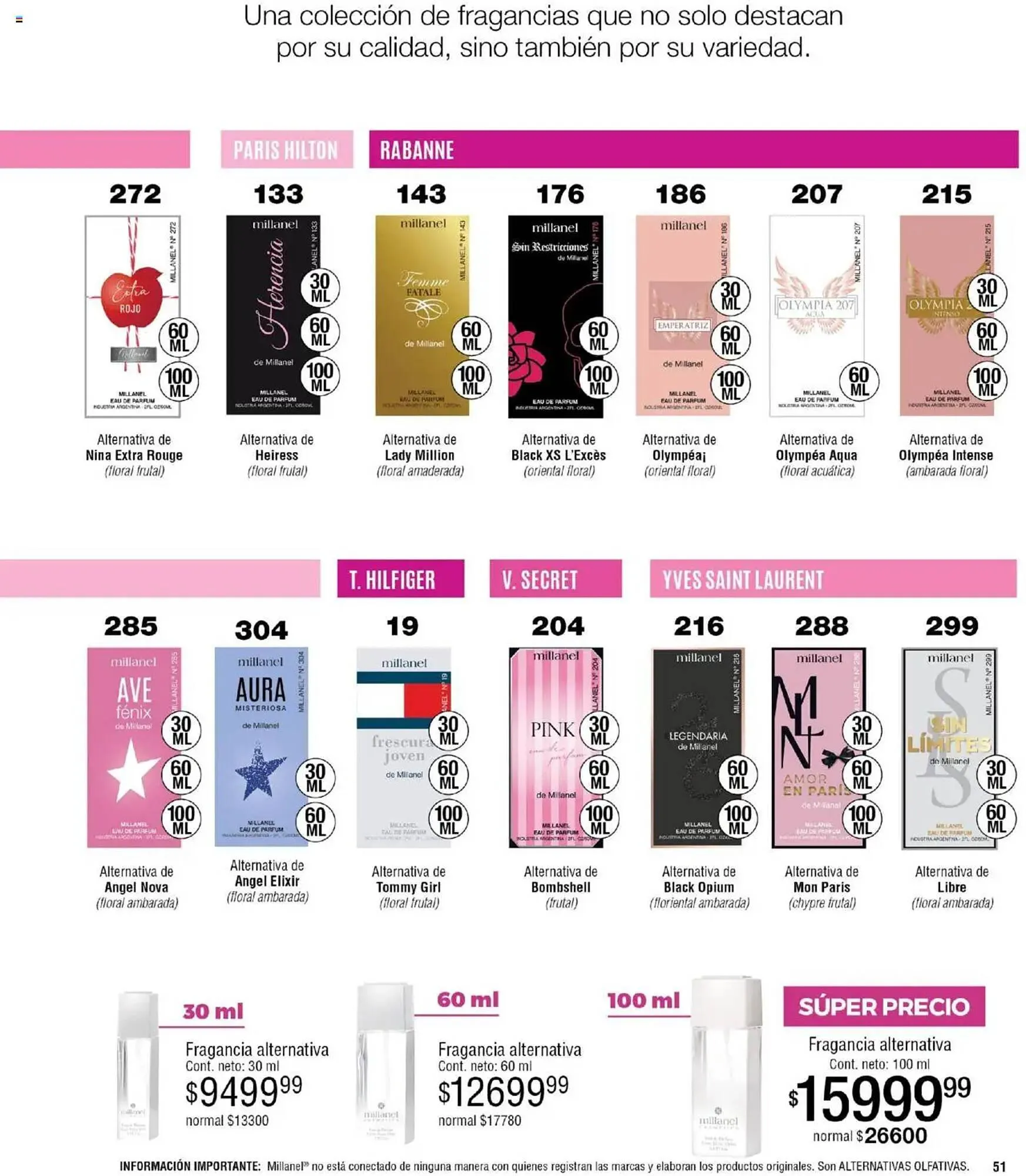 Ofertas de Catálogo Millanel Cosmética 31 de marzo al 27 de abril 2025 - Página 51 del catálogo