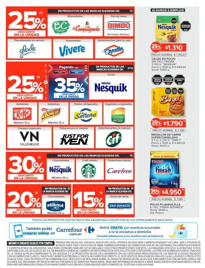 Ofertas de Catálogo Folleto Semanal Market 13 de agosto al 20 de agosto 2024 - Página 16 del catálogo