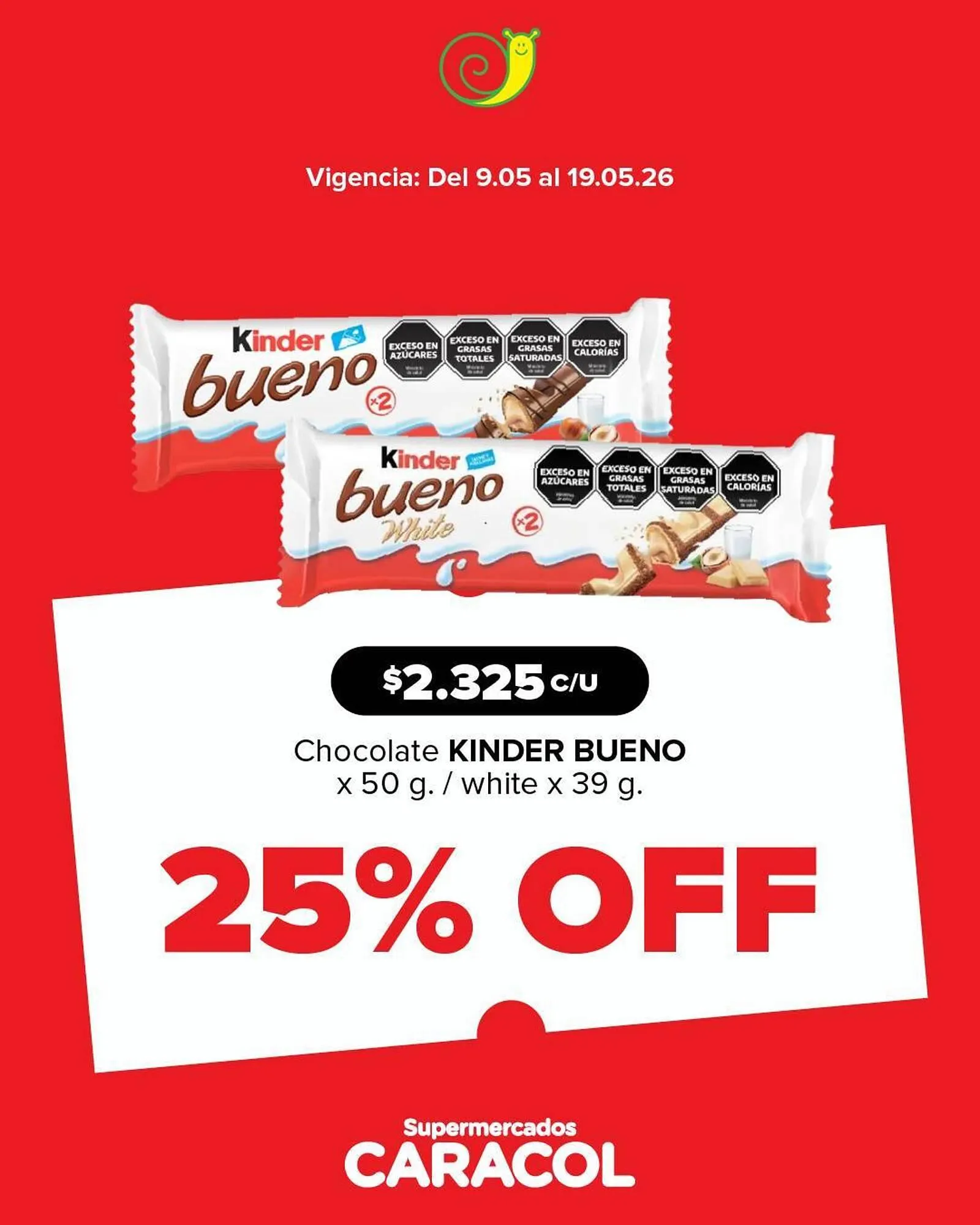 Ofertas de Catálogo Supermercados Caracol 11 de mayo al 19 de mayo 2026 - Página 4 del catálogo