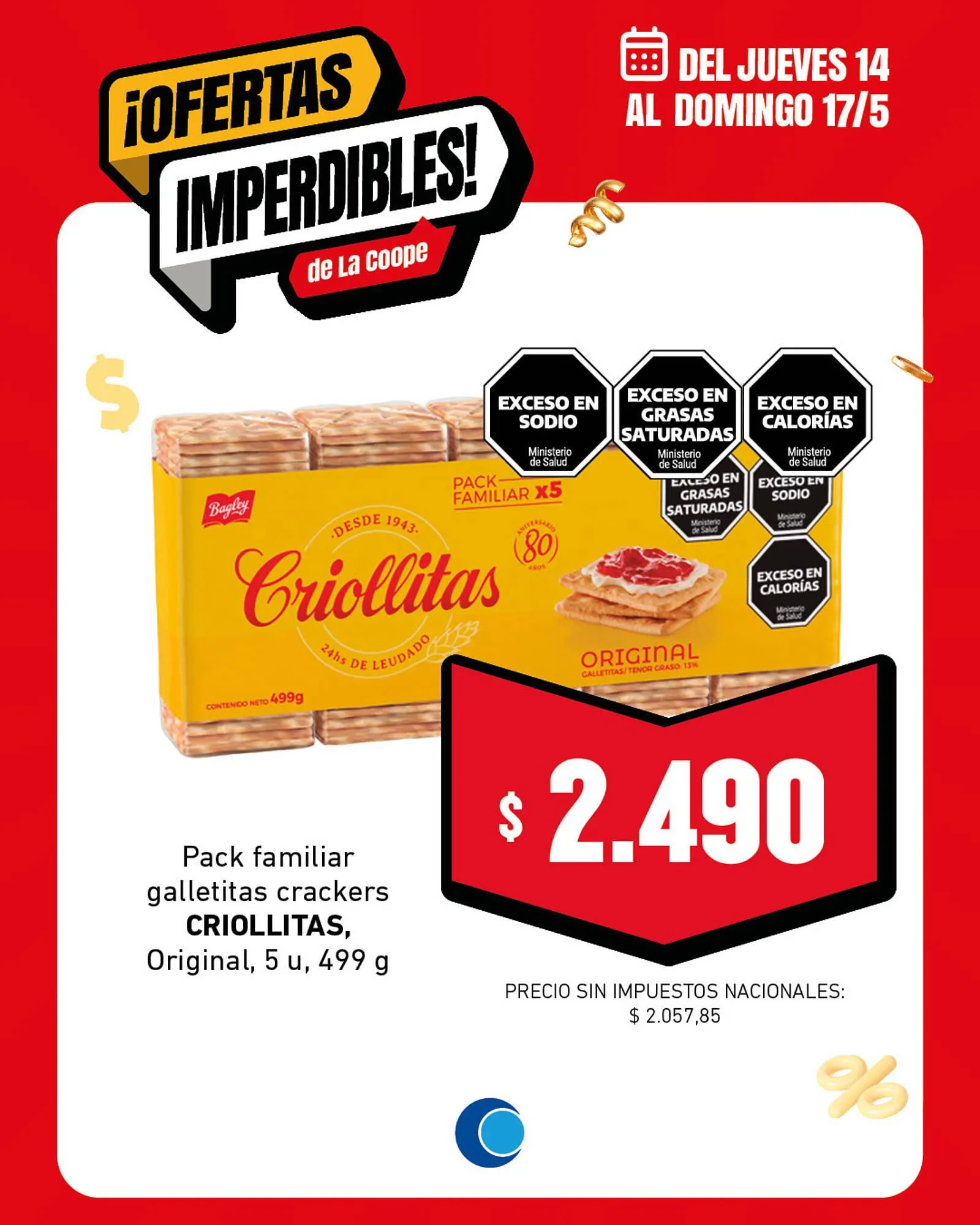 Ofertas de Catálogo Cooperativa Obrera 14 de mayo al 17 de mayo 2026 - Página 3 del catálogo