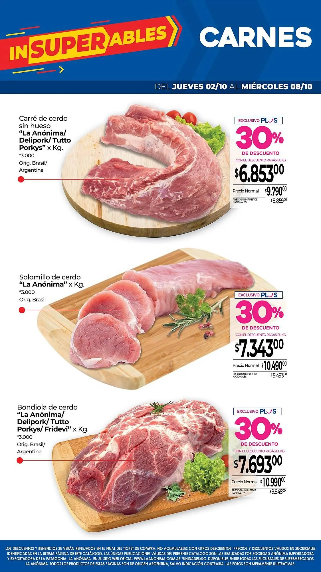 Ofertas de Catálogo La Anonima 2 de octubre al 8 de octubre 2025 - Página 3 del catálogo