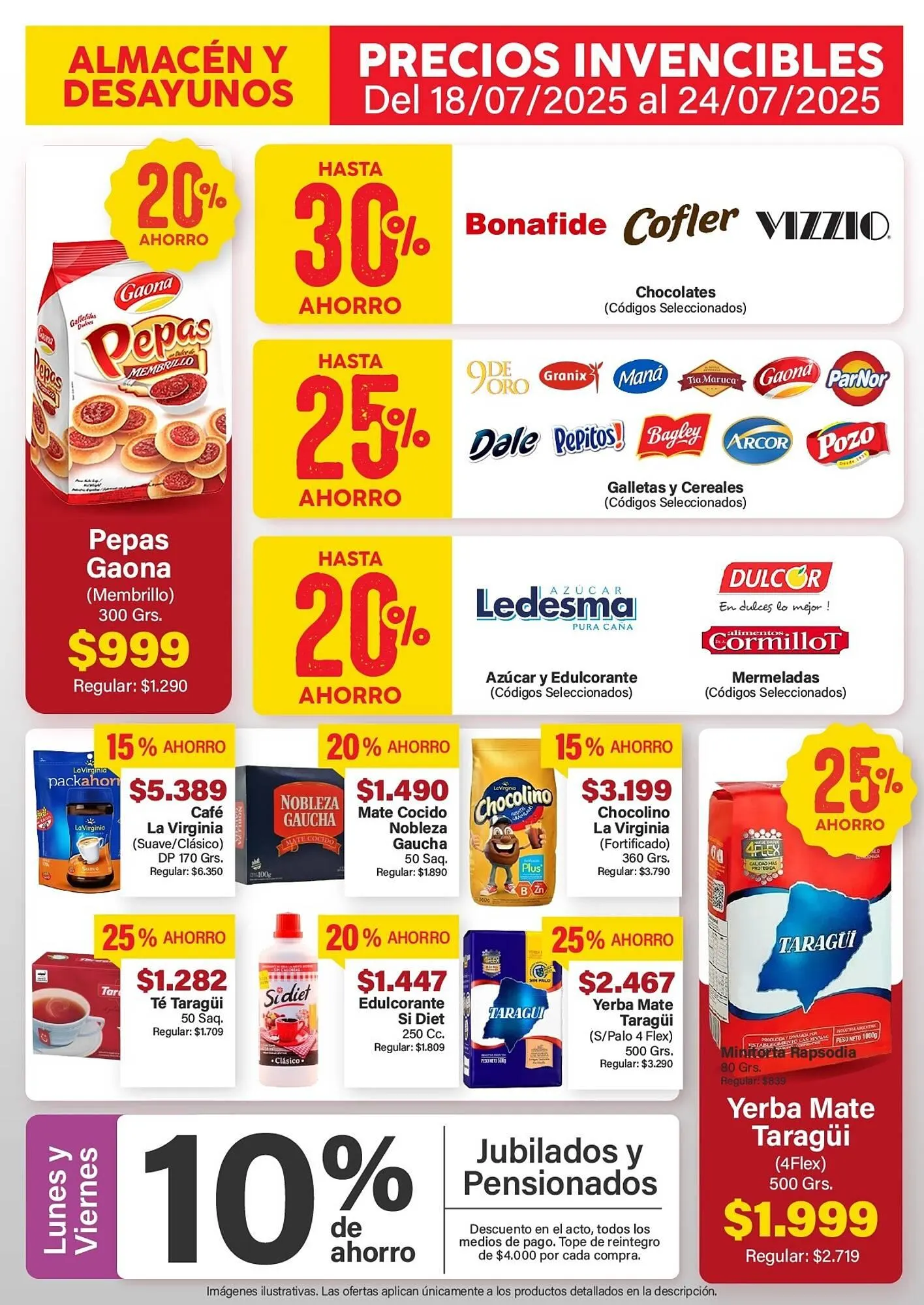 Ofertas de Catálogo Supermercados Aiello 18 de julio al 24 de julio 2025 - Página 3 del catálogo