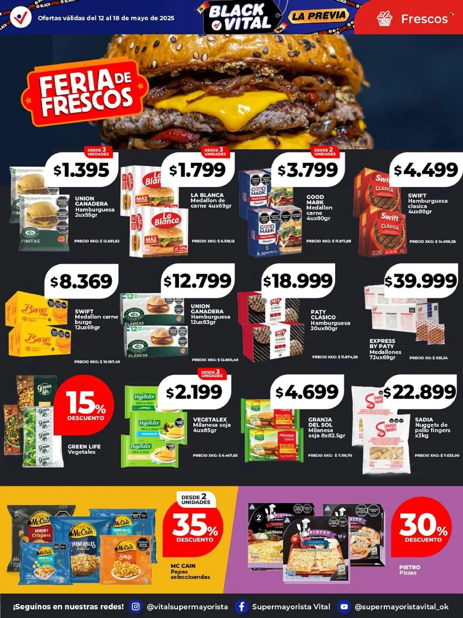 Ofertas de Catálogo Supermayorista Vital 12 de mayo al 18 de mayo 2025 - Página 17 del catálogo