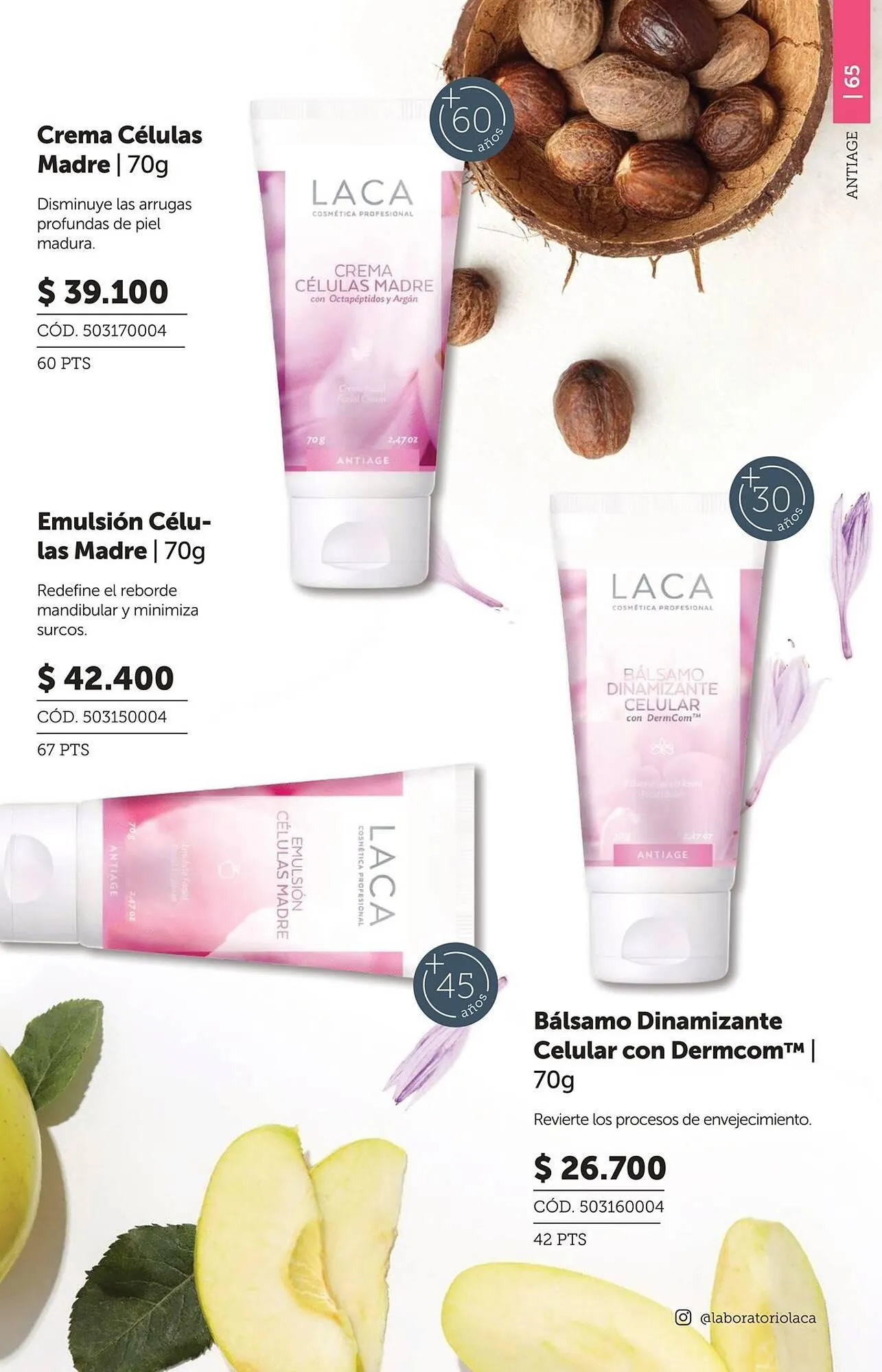 Ofertas de Catálogo Laboratorio LACA 8 de mayo al 31 de mayo 2025 - Página 65 del catálogo