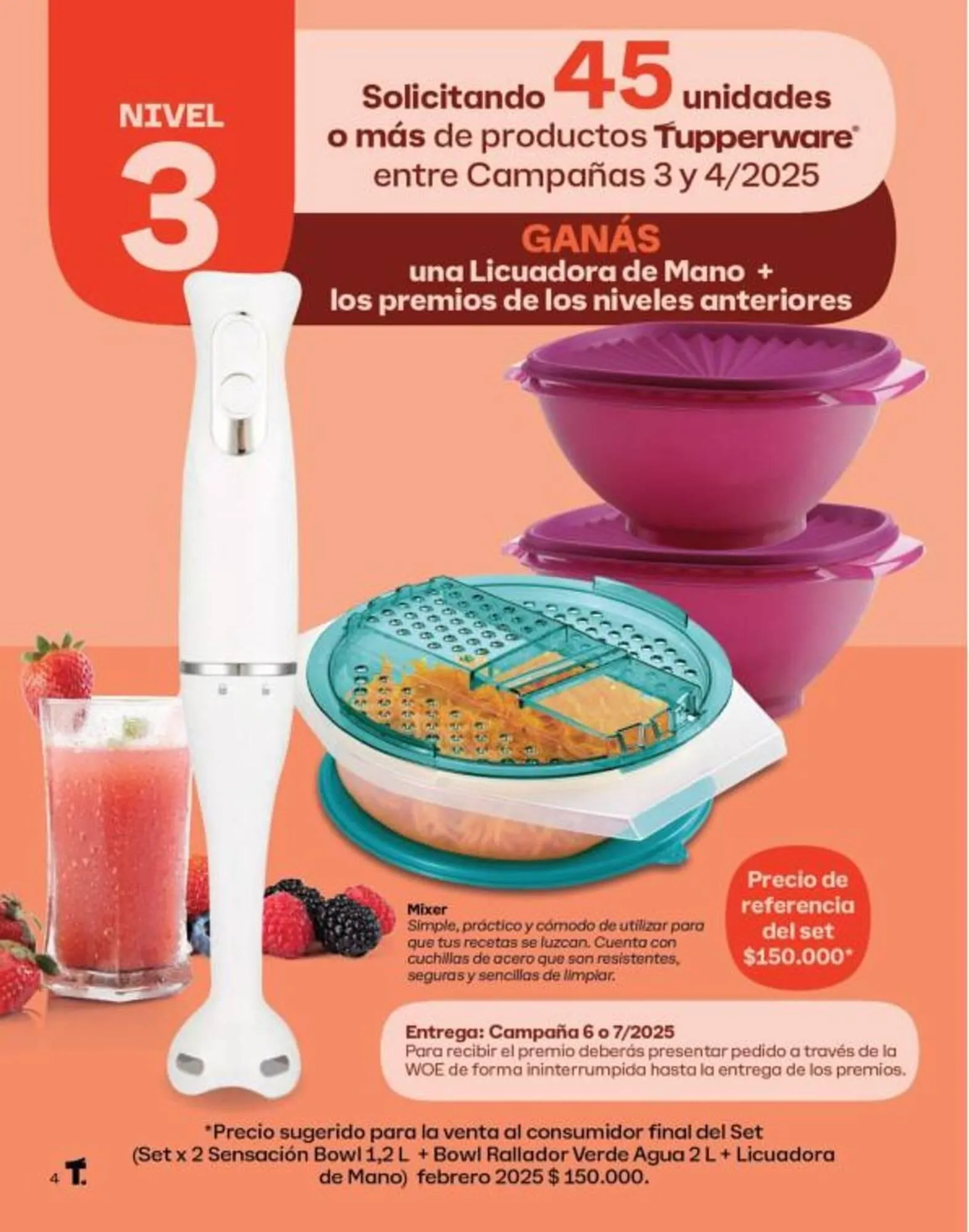 Ofertas de Catálogo Tupperware 25 de marzo al 31 de marzo 2025 - Página 4 del catálogo