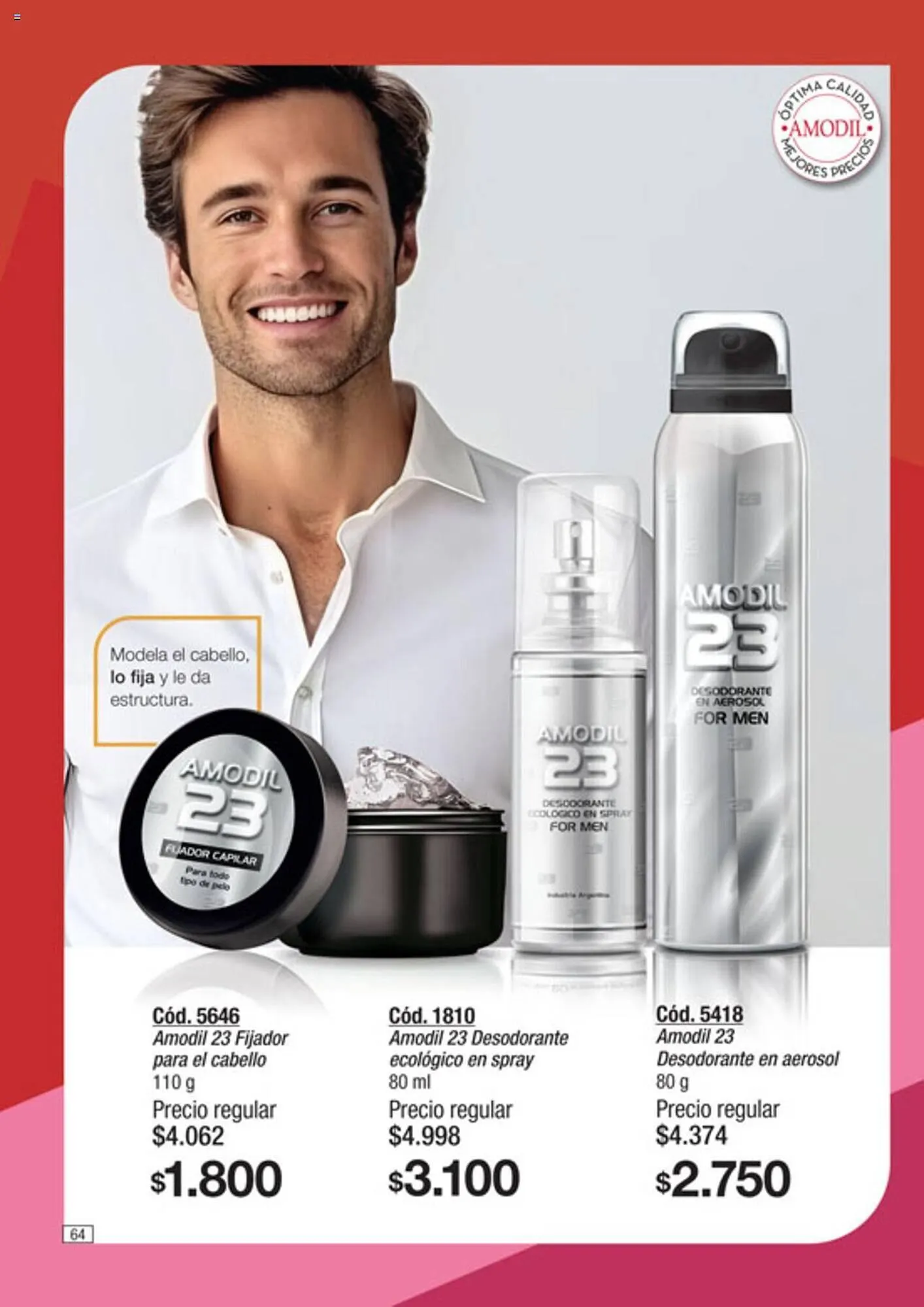 Ofertas de Catálogo Amodil 6 de diciembre al 19 de diciembre 2023 - Página 64 del catálogo