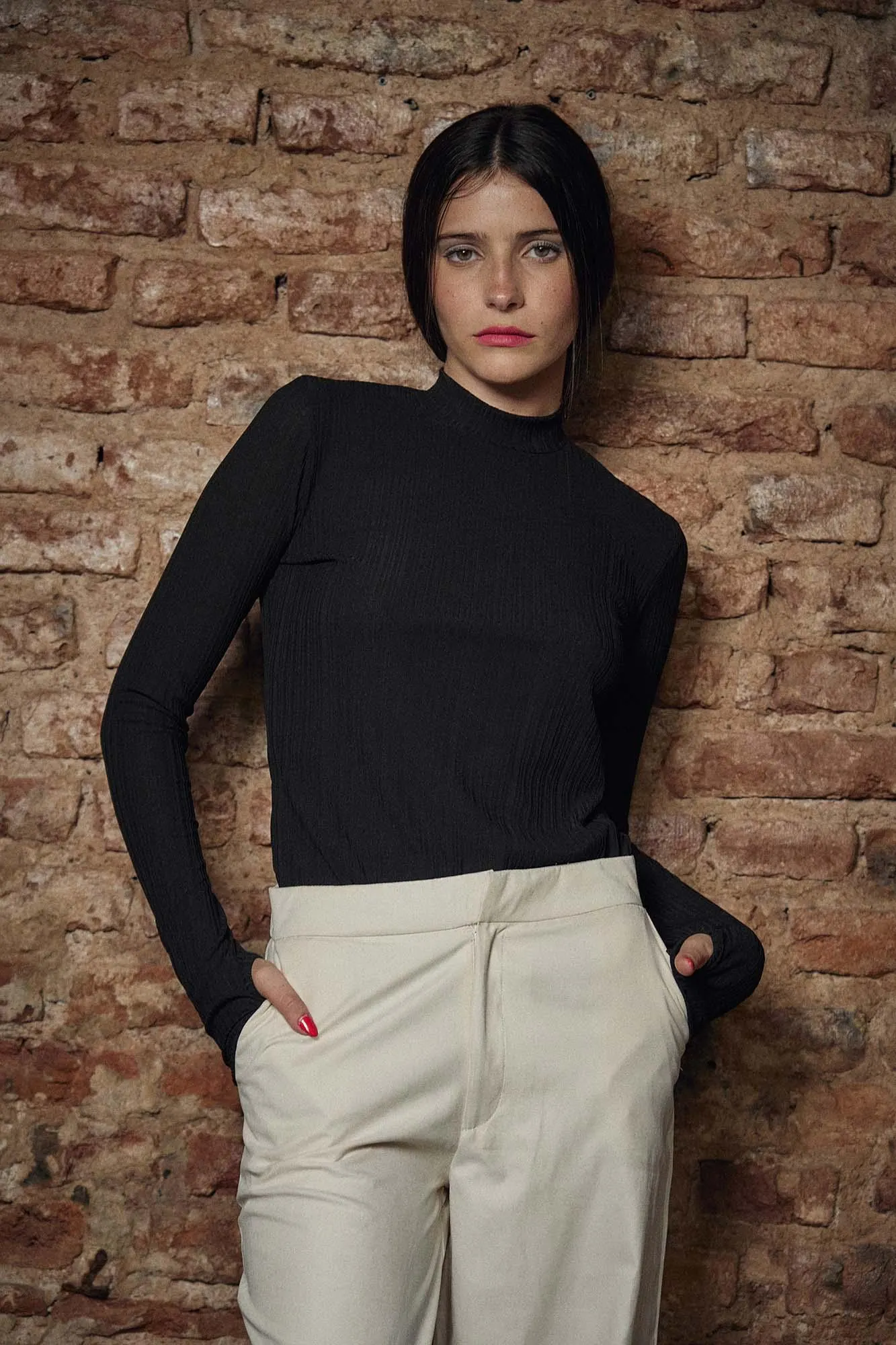 REMERA FOSFORO NEGRO