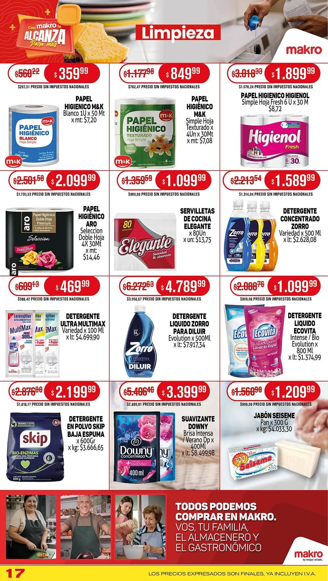 Ofertas de Catálogo Makro 18 de septiembre al 25 de septiembre 2025 - Página 17 del catálogo