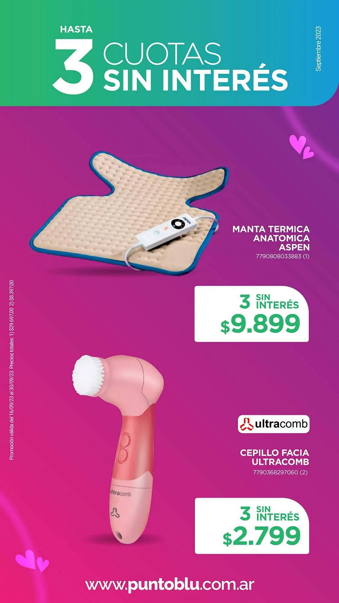 Ofertas de Catálogo Punto Blu 18 de septiembre al 30 de septiembre 2023 - Página 16 del catálogo